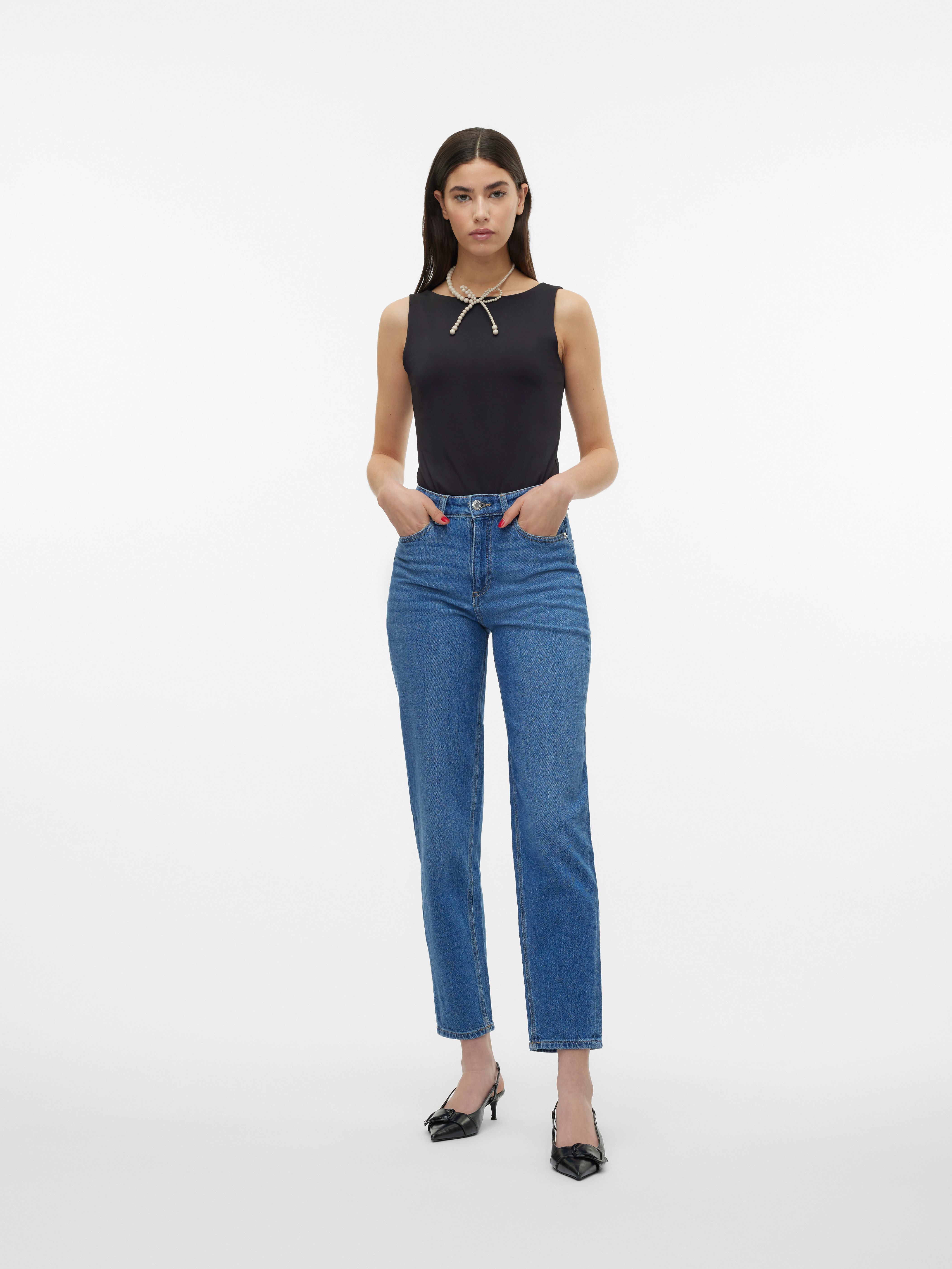 Vero Moda Mom-Jeans VMTESSA HR MOM JEANS RA380 GA