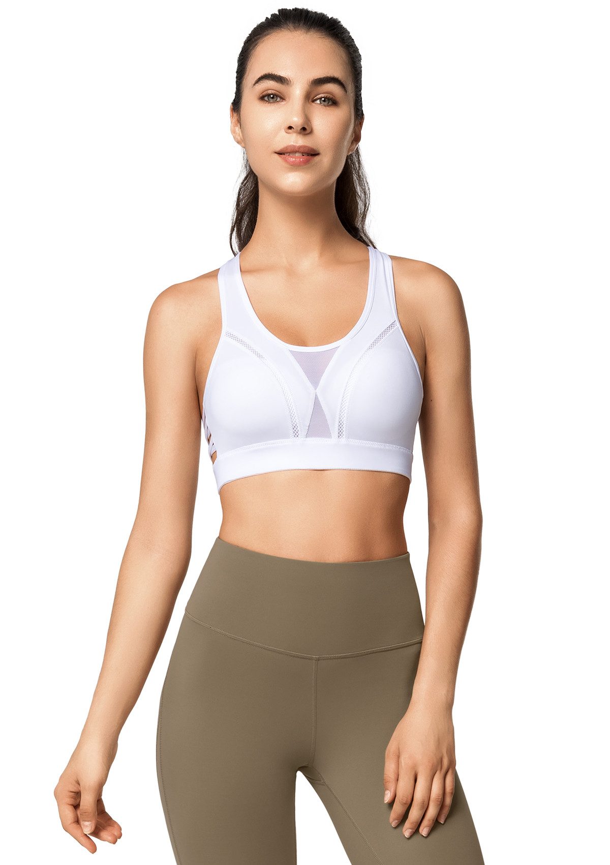 Yvette Sport-BH starker halt, integrierte Cups, Fitness Lauf bra, HM0010001 günstig online kaufen