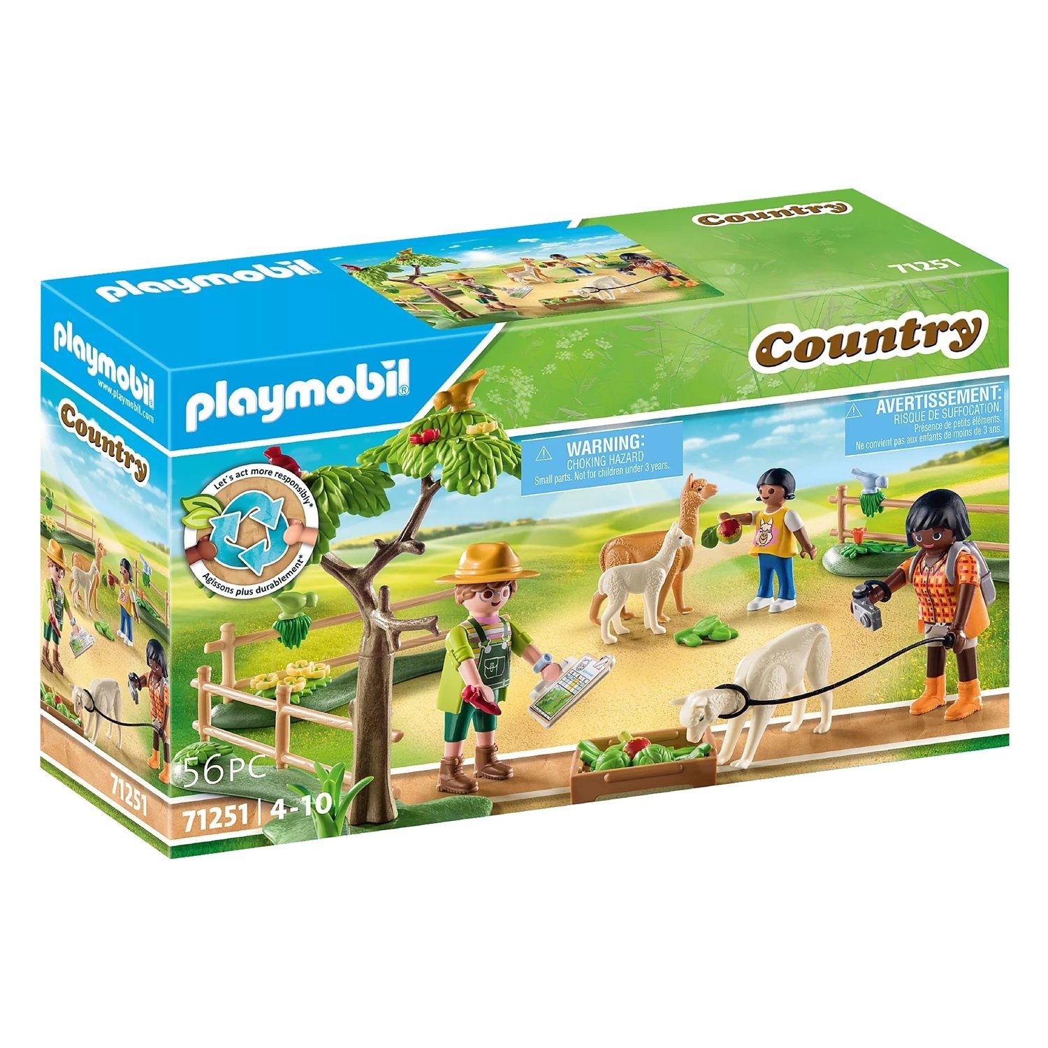Playmobil® 71251 Alpaka-Wanderung Konstruktions-Spielset günstig online kaufen