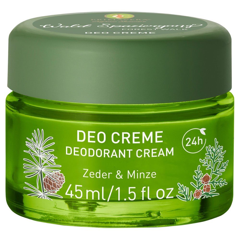 Primavera Life GmbH Körperbutter Waldspaziergang Deo Creme, 45 ml