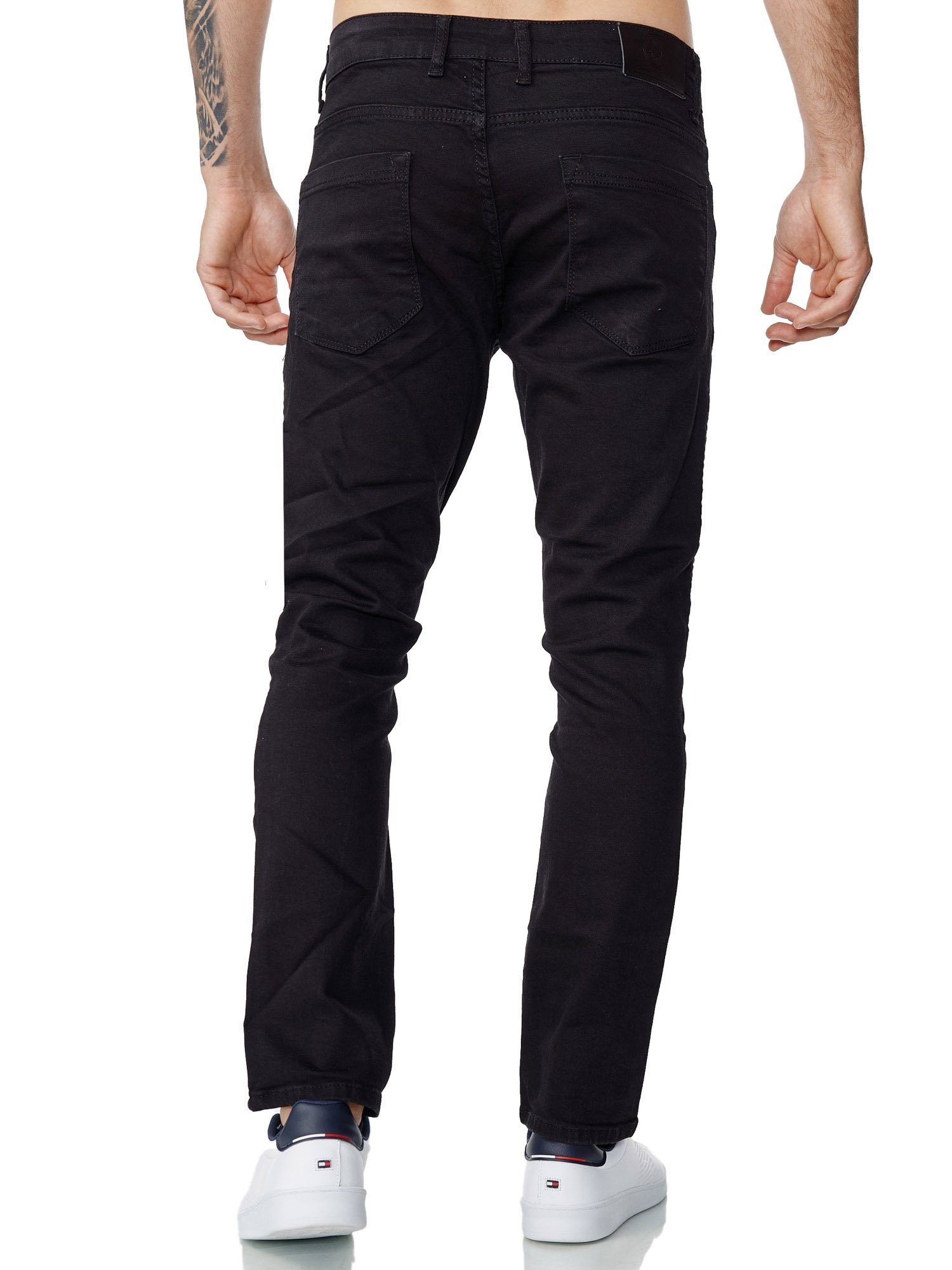 Tazzio Slim-fit-Jeans 16517 in cooler Biker-Optik