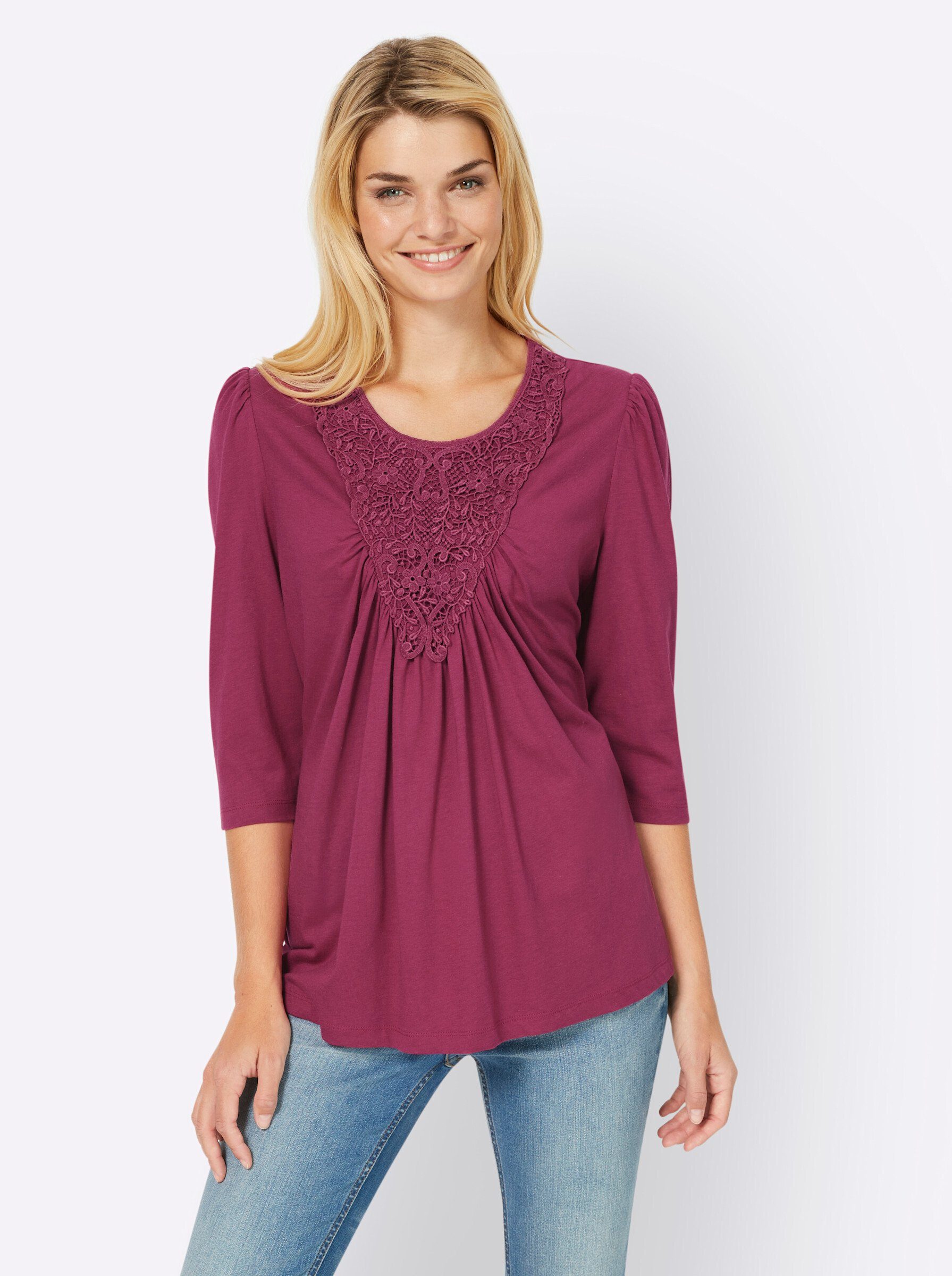 heine T-Shirt 3/4-Arm-Shirt günstig online kaufen