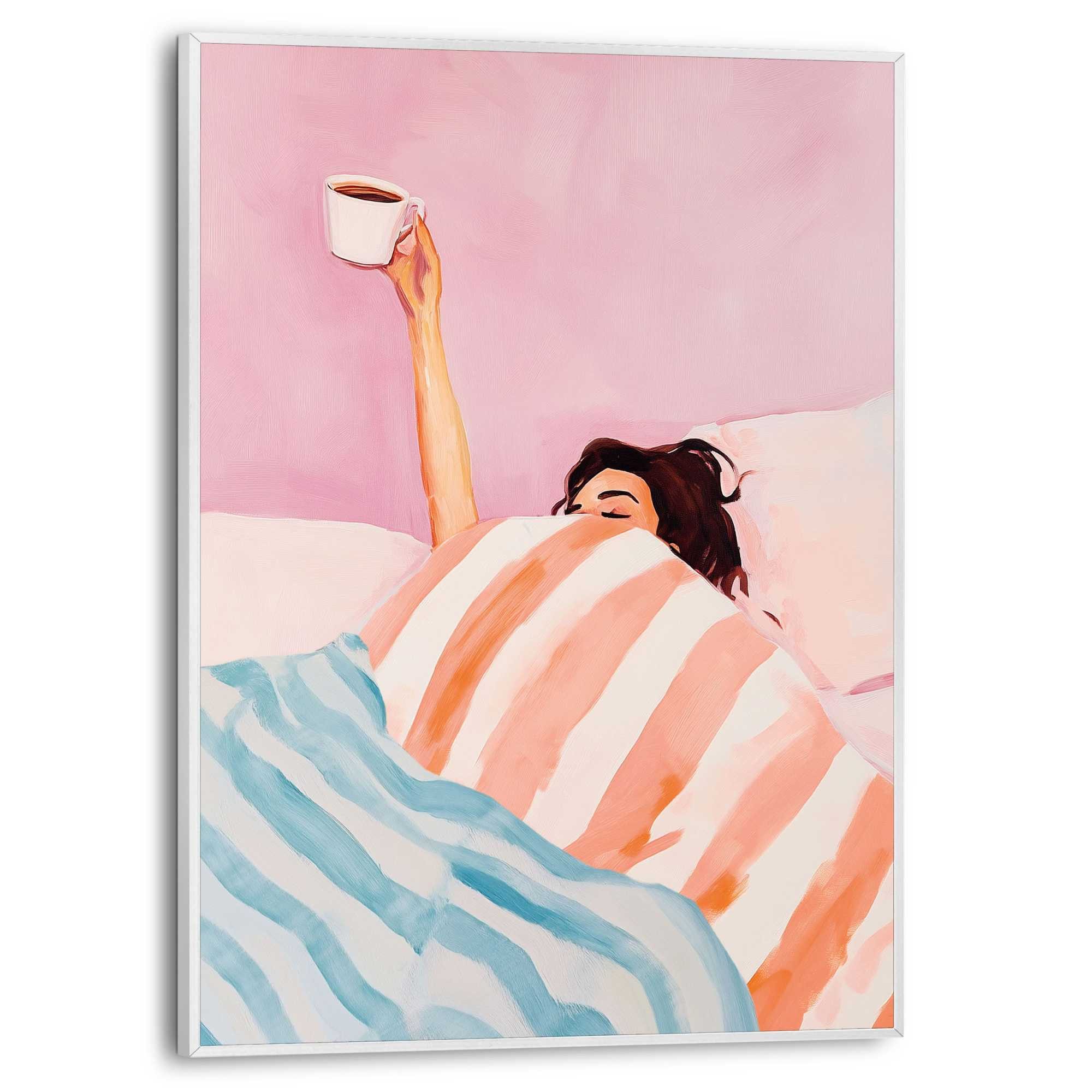 Reinders! Poster Coffee Please, Schlafzimmer - günstig online kaufen