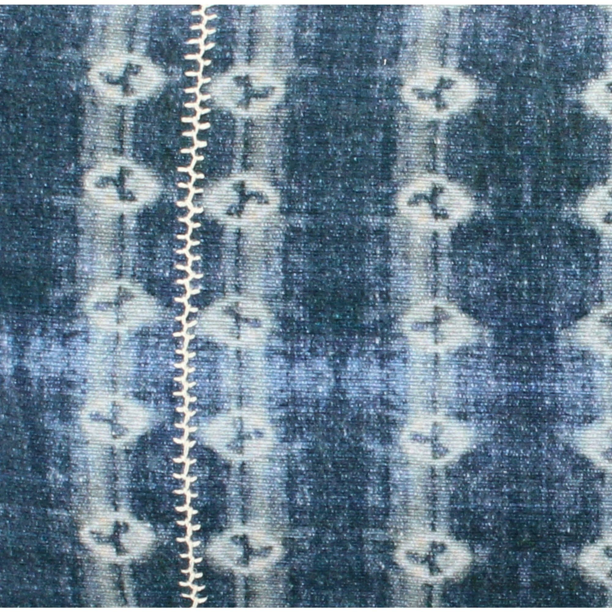 Bloomingville Sofakissen Doth blau, (1 St)