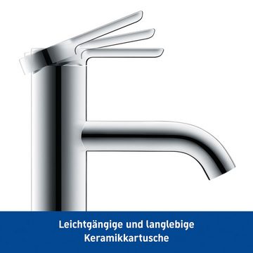 Duravit Waschtischarmatur C.1 Waschtischmischer, Größe XL mit AquaControl und AirPlus, Ausladung 16,6 cm, Chrom