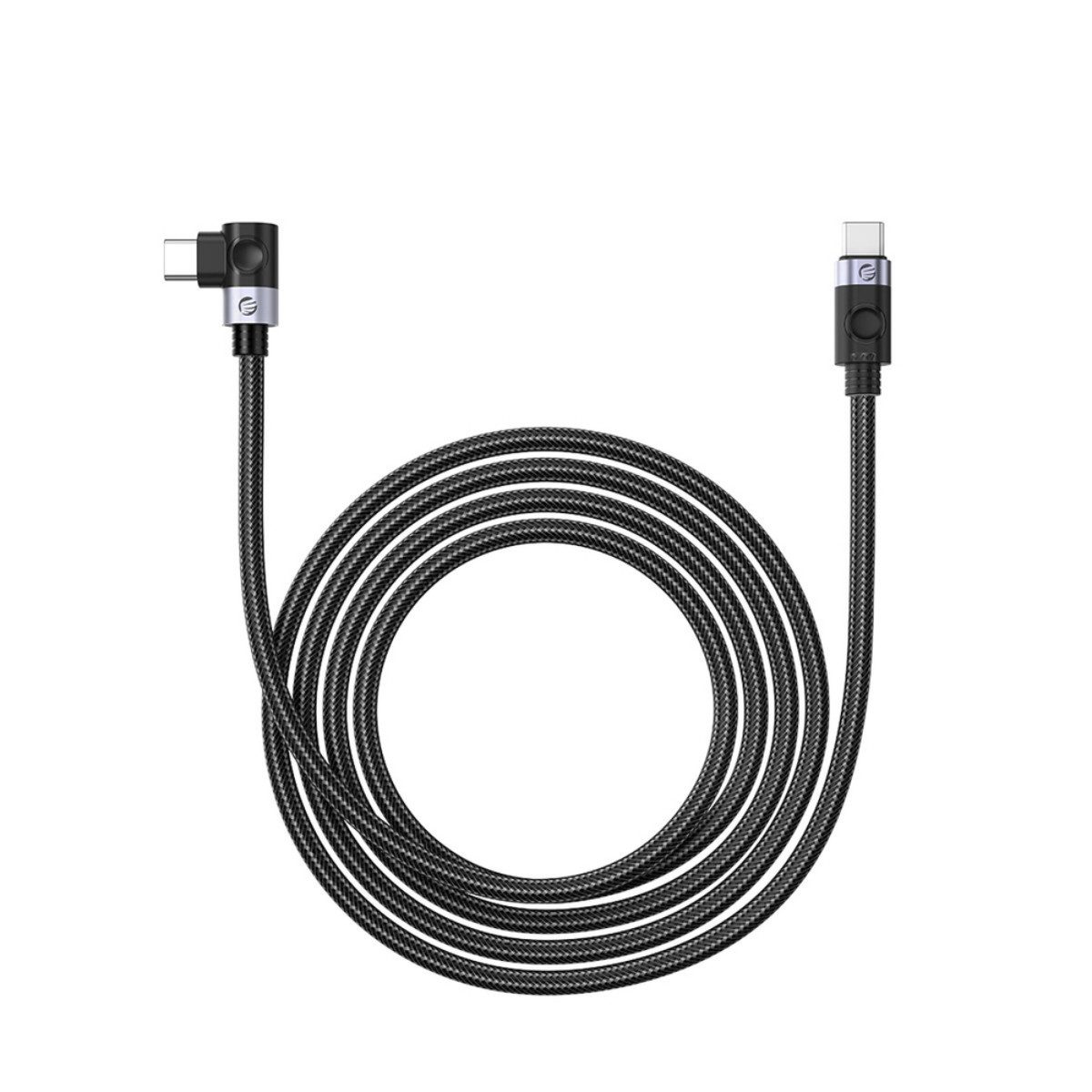 ORICO C2CW USB-Kabel, USB-C Winkelstecker 90°, USB-C, USB-C (50 cm), 100 W PD Schnellladen mit 90° USB-C-Winkelstecker und E-Marker
