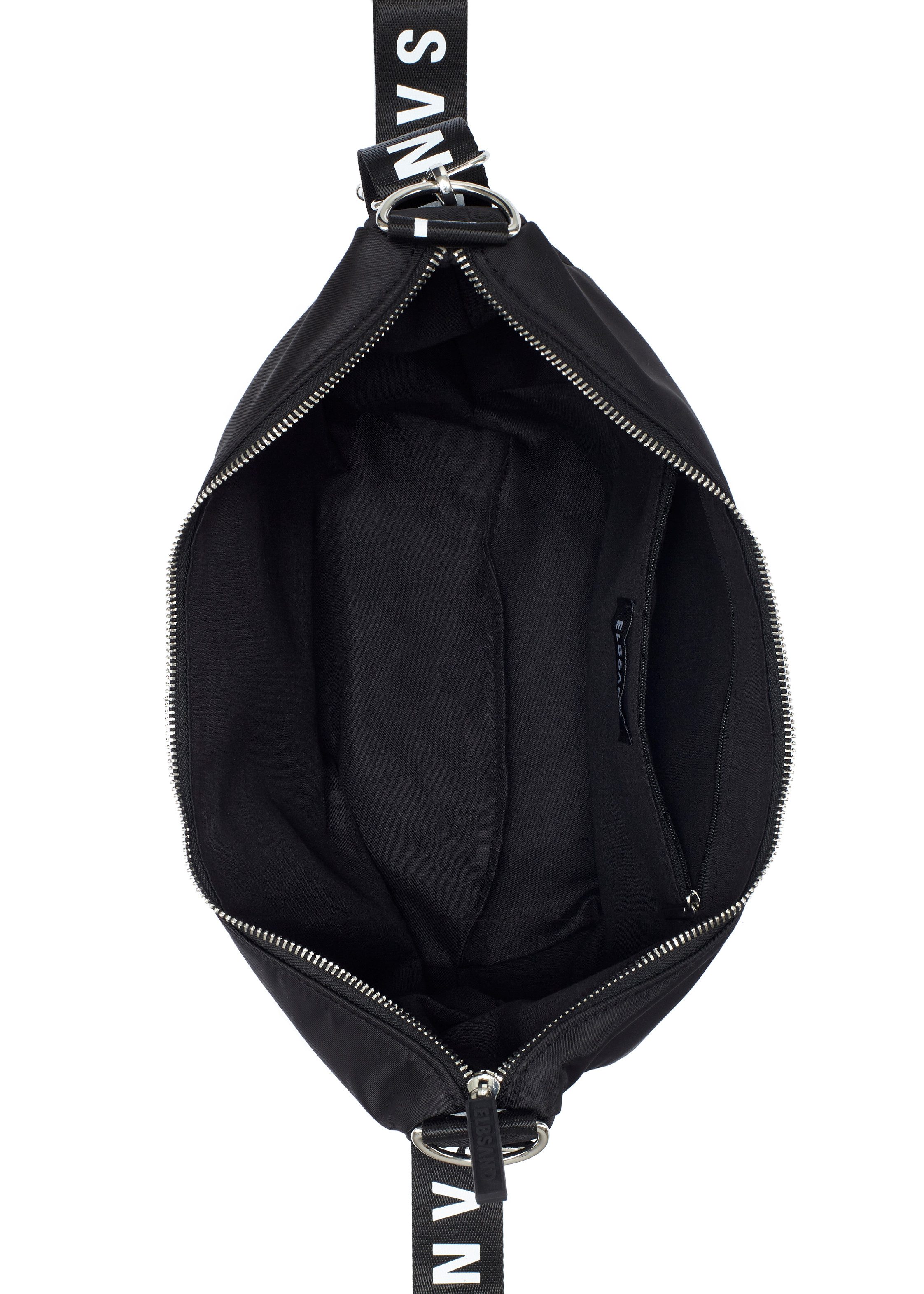 Elbsand Umhängetasche Hobo-Tasche, Schultertasche, Minibag, Henkeltasche, Crossbody Bag, Handtasche Damen zum Umhängen aus weichem Material VEGAN