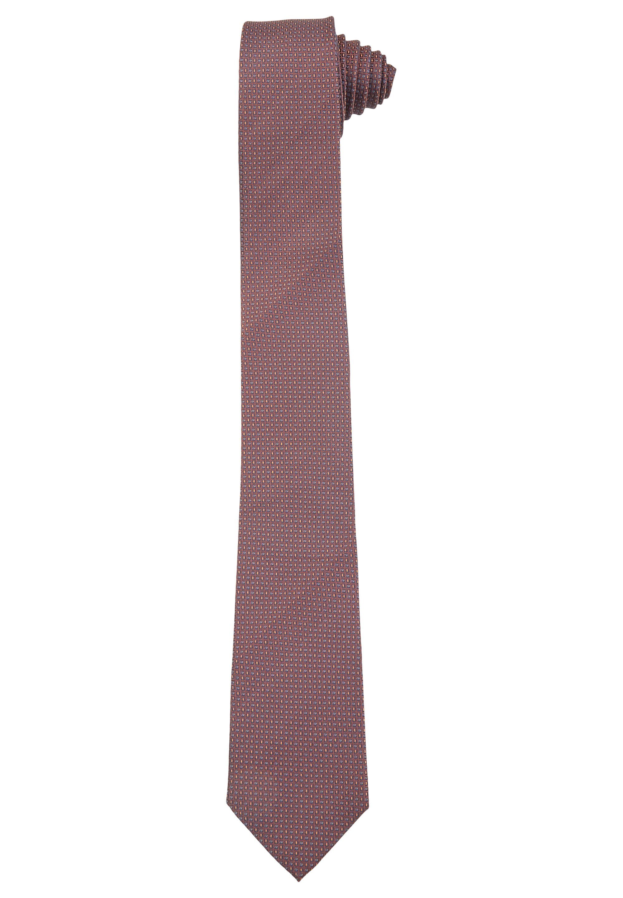 HECHTER PARIS Krawatte aus feinster Seide hazelnut | Breite Krawatten