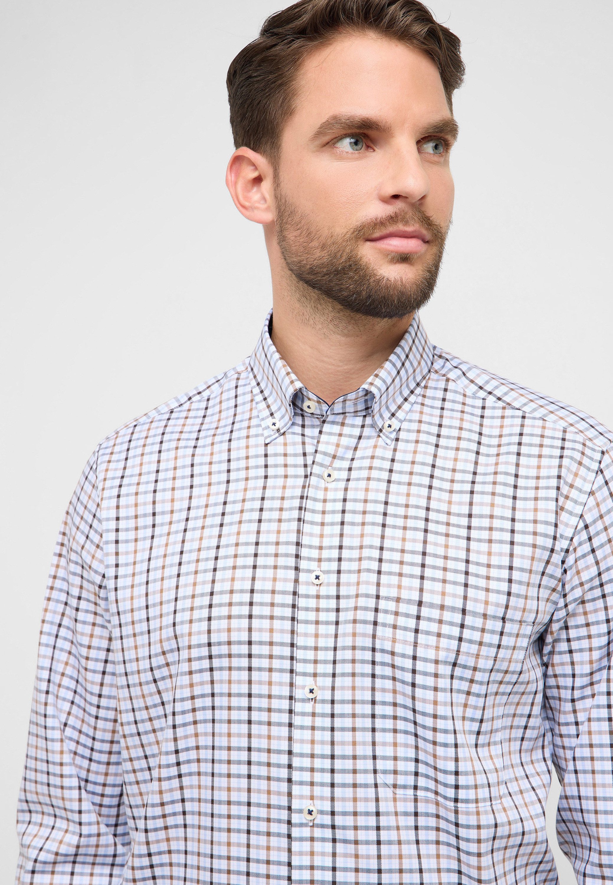 Eterna Langarmhemd COMFORT FIT NON IRON (bügelfrei)