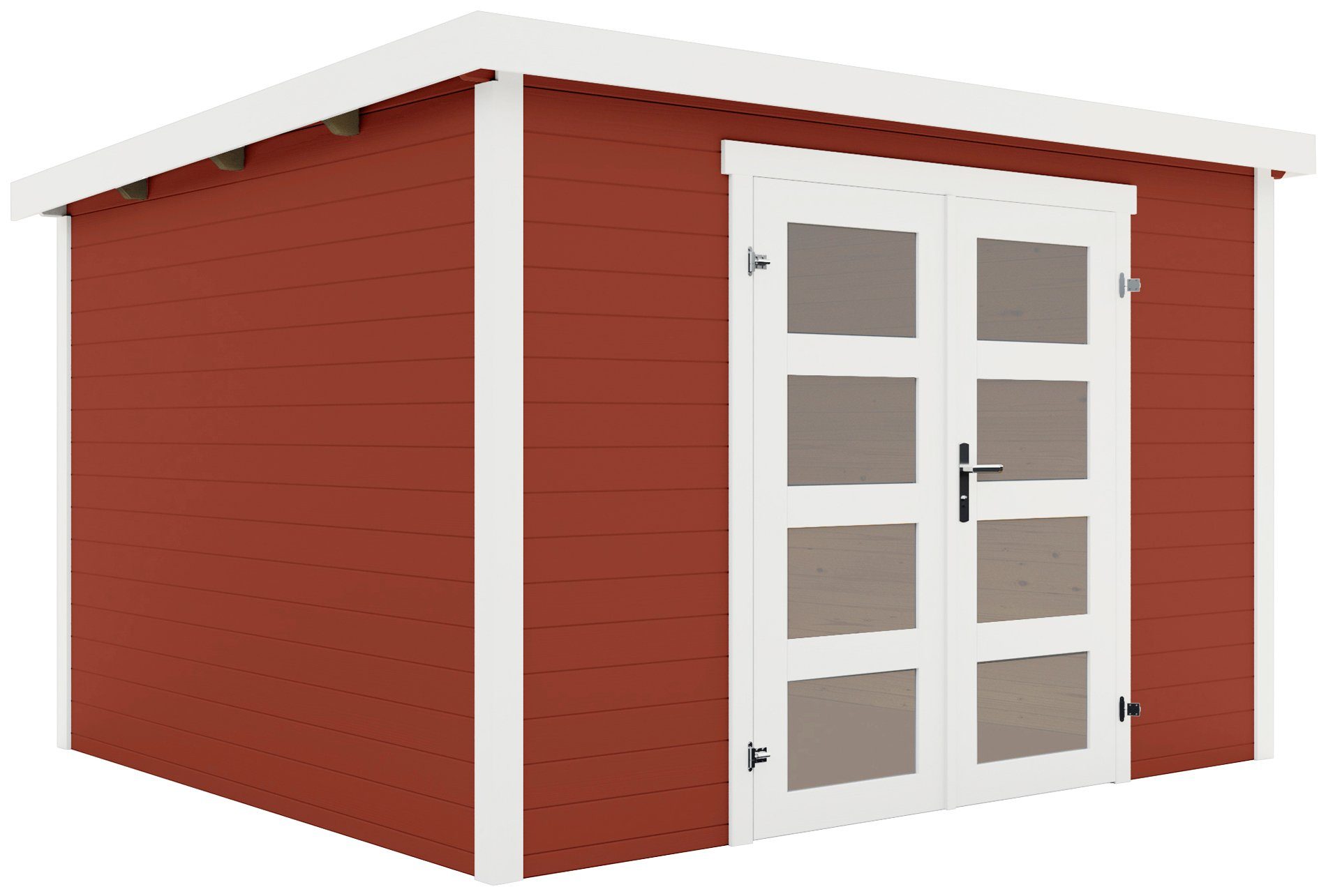 LASITA MAJA Gartenhaus Zambezi 7, BxT: 320x325 cm, Blochbohlenhaus 28mm