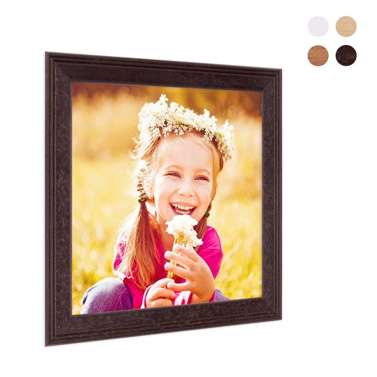 PHOTOLINI Bilderrahmen 3er Set im Landhaus-Stil günstig online kaufen
