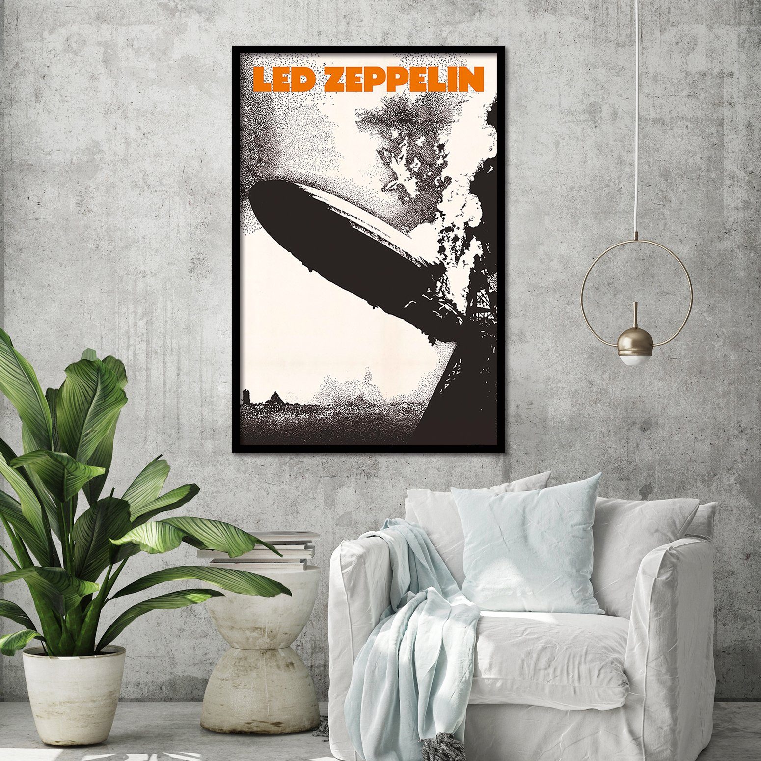 PYRAMID Poster Led Zeppelin Poster Led günstig online kaufen