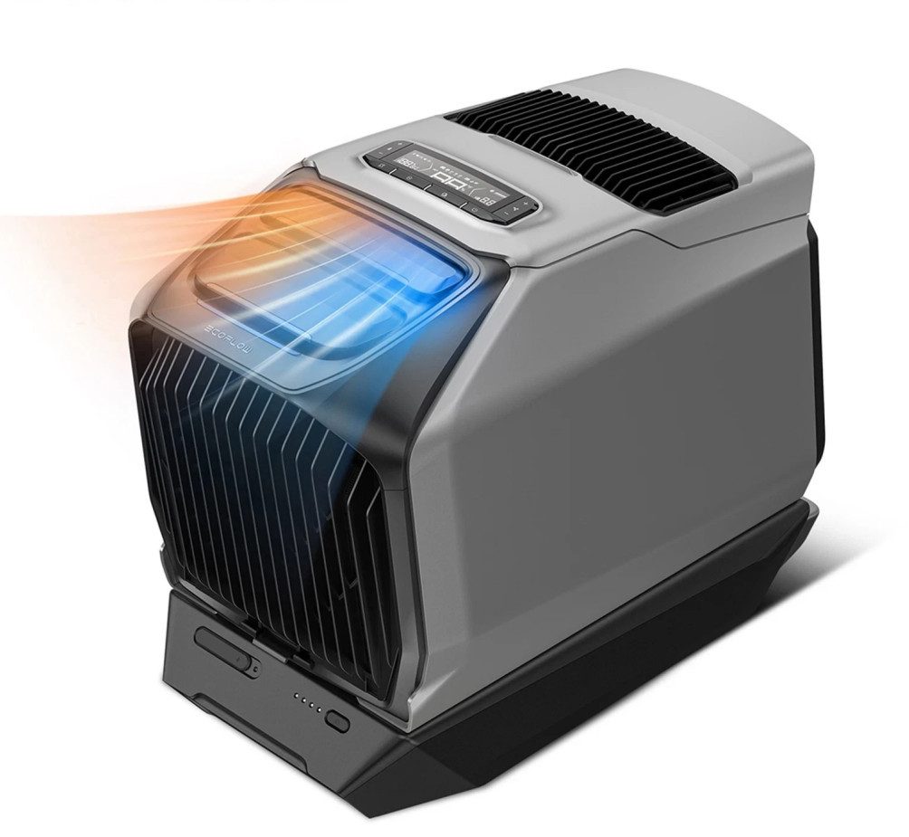 Ecoflow Klimagerät ECOFLOW WAVE 3 Tragbare Klimaanlage, Kühl- und Heizleistung