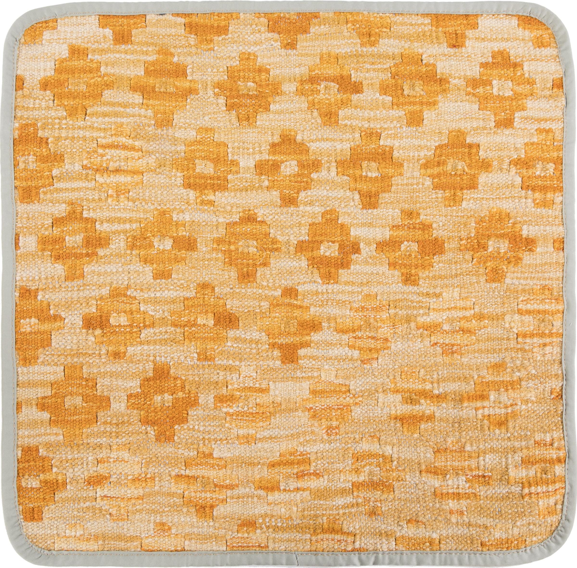 Nain Trading Orientteppich Kelim Afghan Kissenbezug 45x45 Handgewebter Orientteppich Quadratisch, quadratisch, Höhe: 5 mm