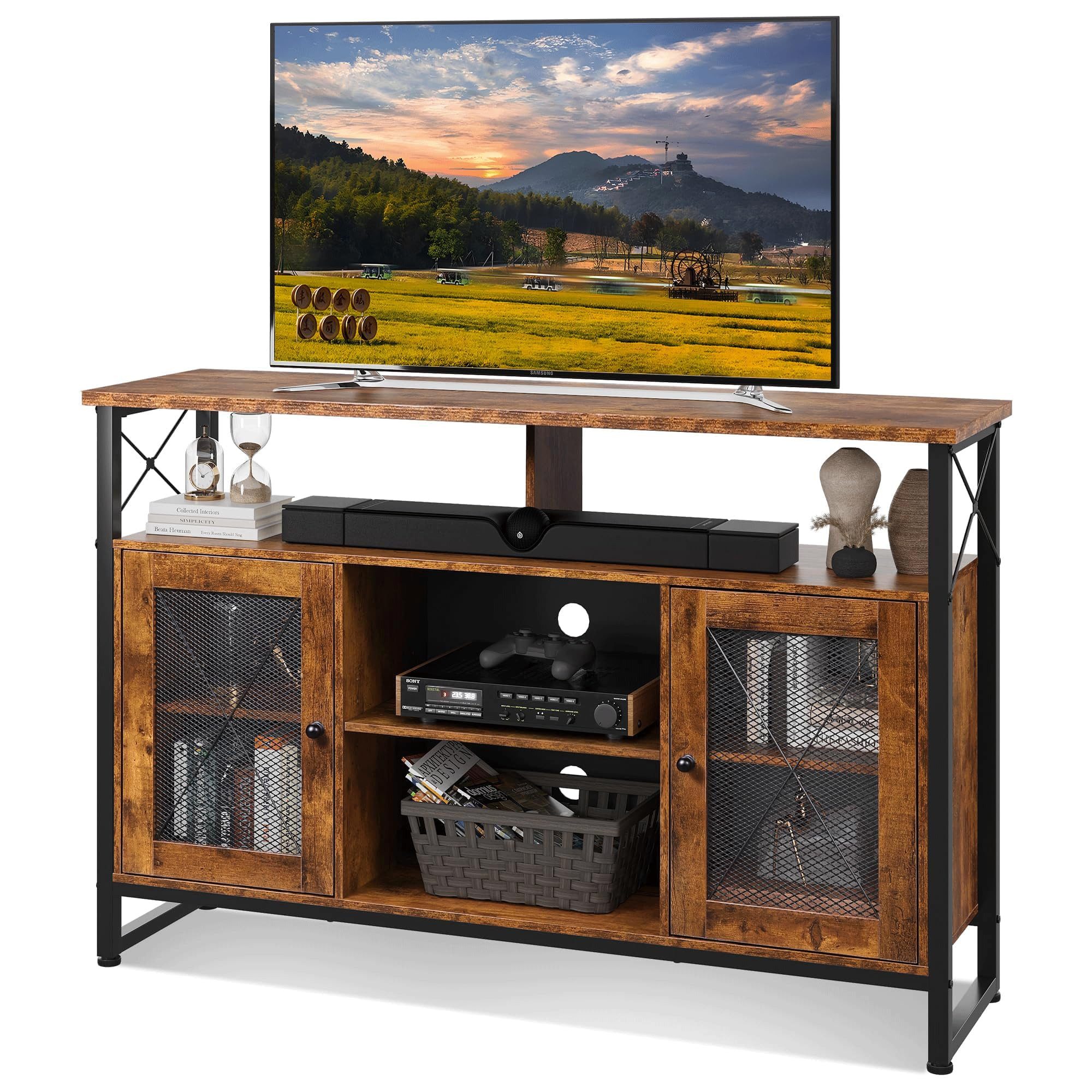 WLIVE Lowboard 128 cm TV Schrank günstig online kaufen