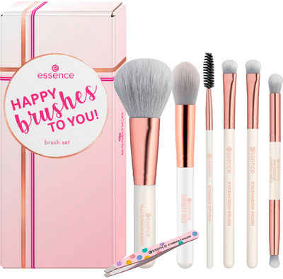 Essence Kosmetikpinsel-Set Happy brushes to you! brush set, 7 tlg.