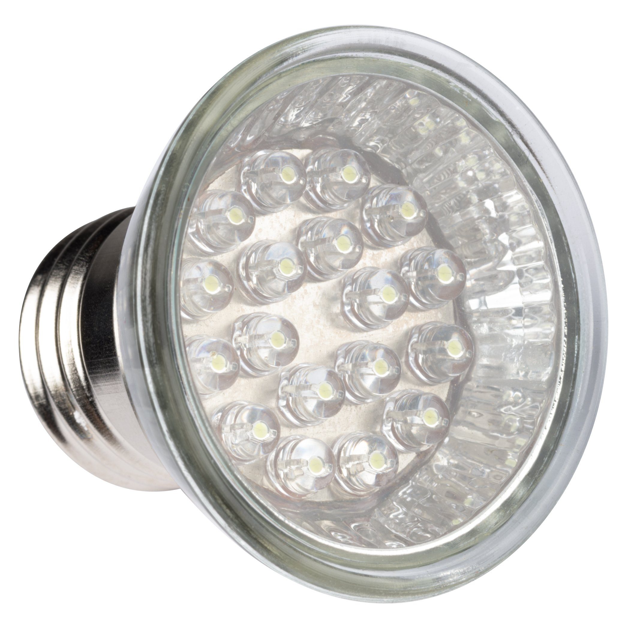 BRESSER Tageslichtlampe JDD-9 LED Buzzel E27/1W Effektstrahler für Produtkfotos