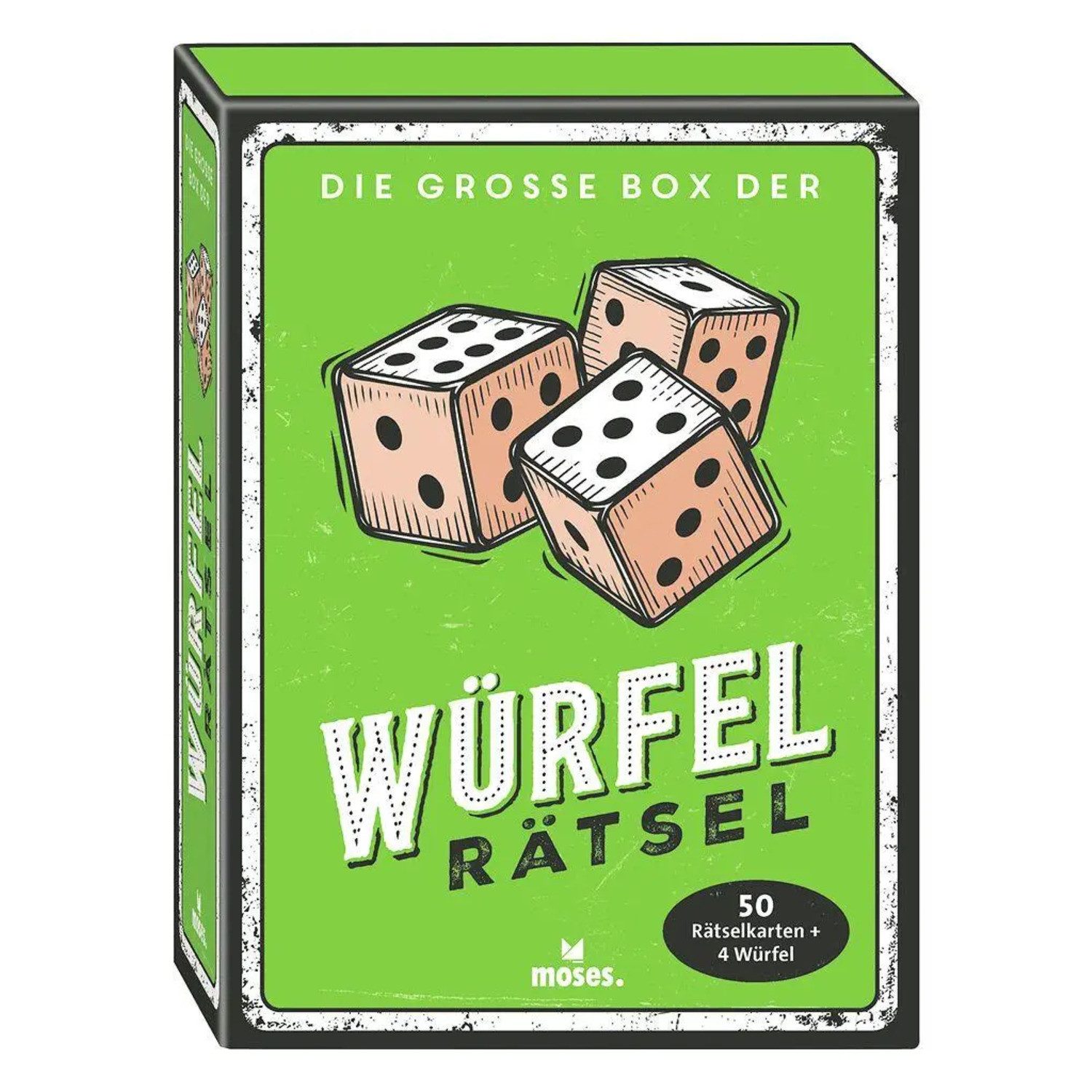Moses. Verlag Spiel Die große Box der Würfelrätsel