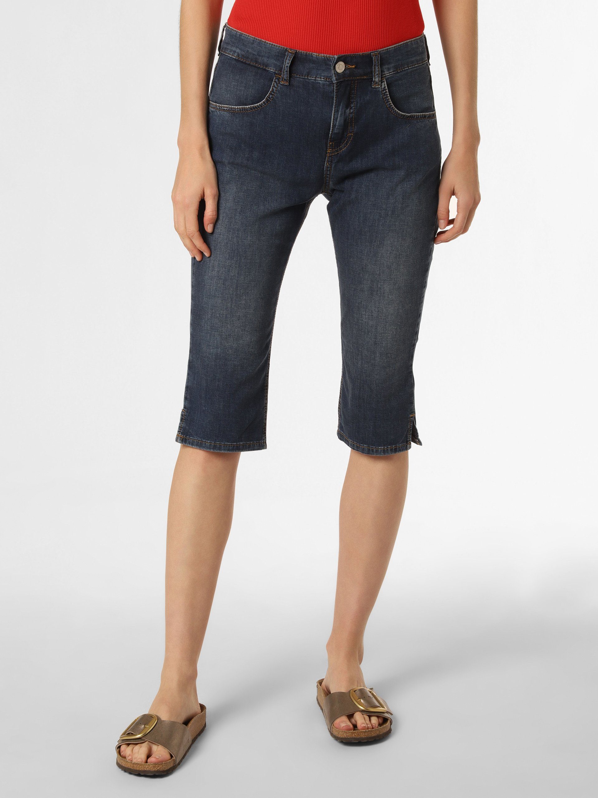 MAC Slim-fit-Jeans medium Capri stone