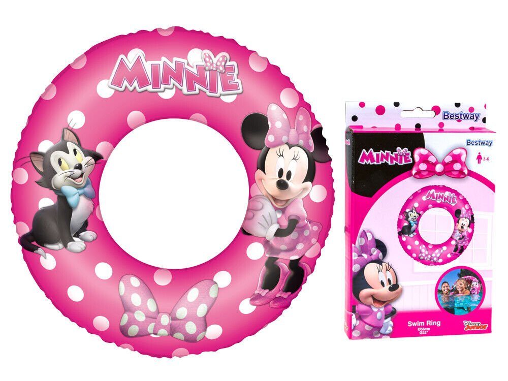Schwimmring Maus Mouse pink Disney Schwimmhilfe Bestway 56cm Minnie