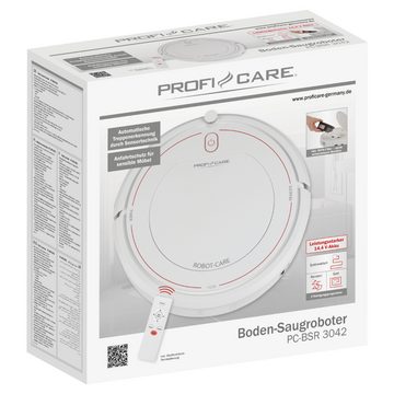 ProfiCare Saugroboter PC-BSR 3042, Boden-Saugroboter mit 3 Reinigungsprogrammen