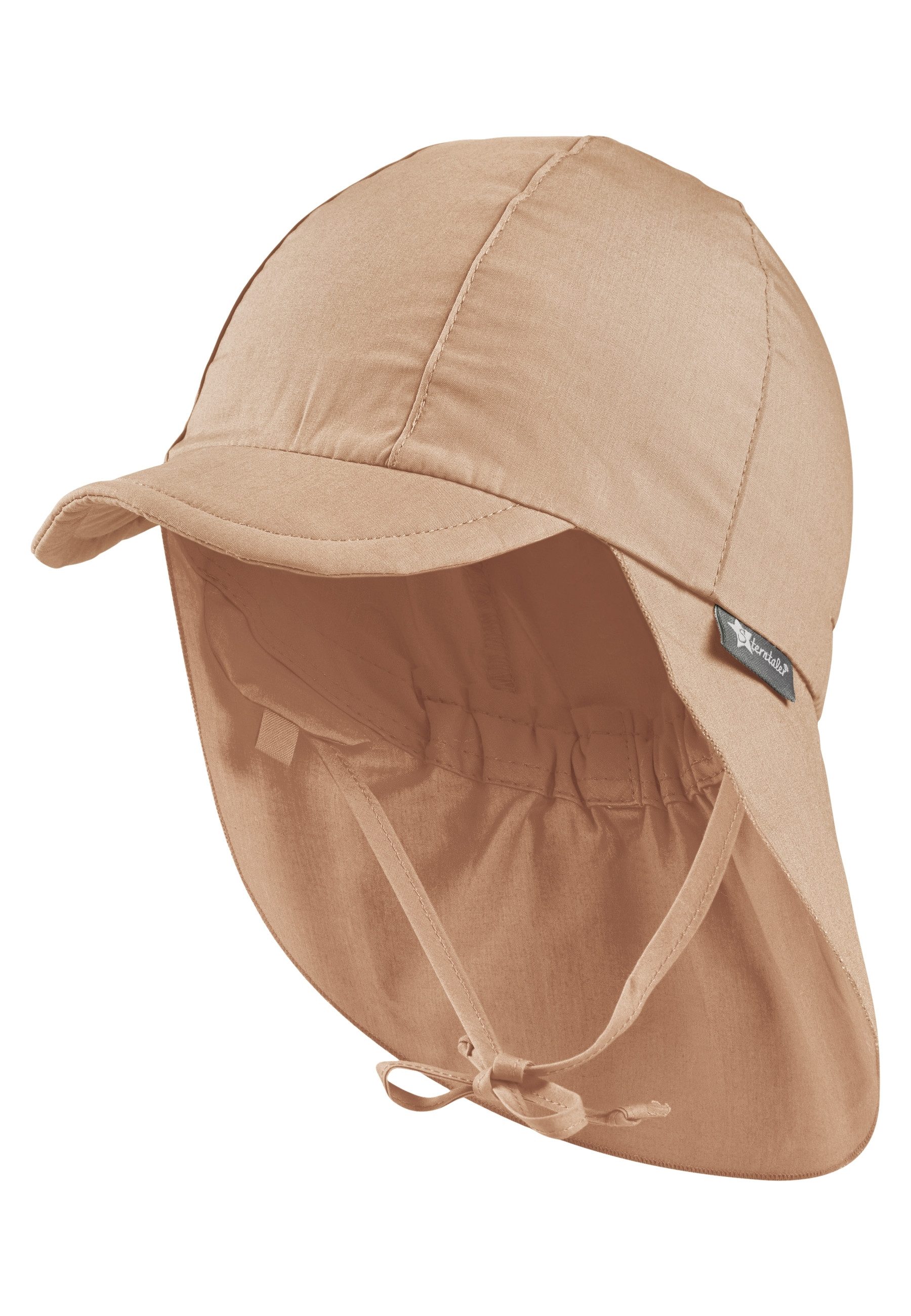 Sterntaler® Schirmmütze UV-Schutz 50+ (1-St) Kinderhut aus UV-Popeline mit Bindeband und UV-Schutz 50+