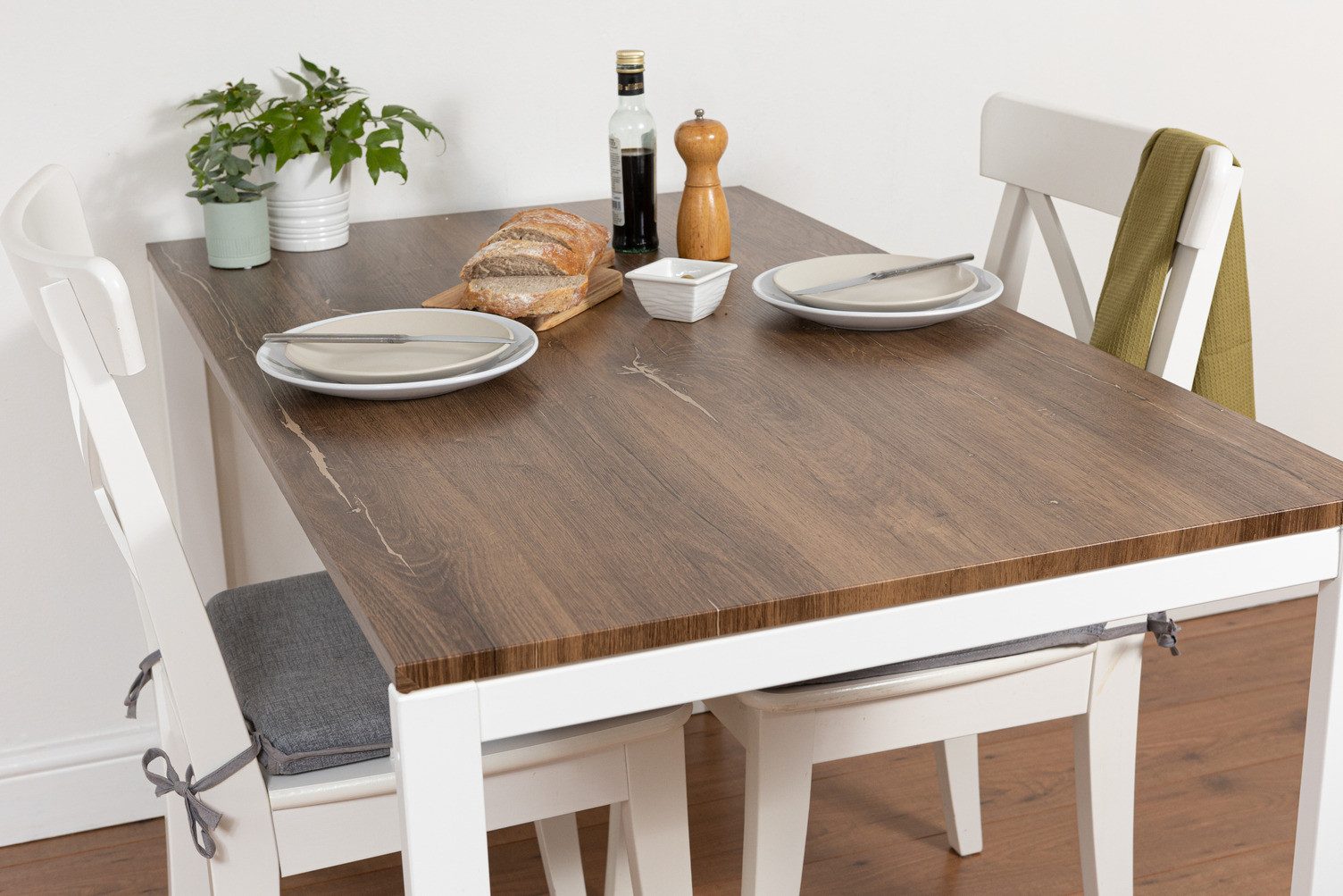 d-c-fix Möbelfolie Klebefolie für Möbel Küche selbstklebende Folie Holzoptik, (Designfolie - Flagstaff Oak), Dekofolie - Zuschneidbar, abwischbar & rückstandslos entfernbar