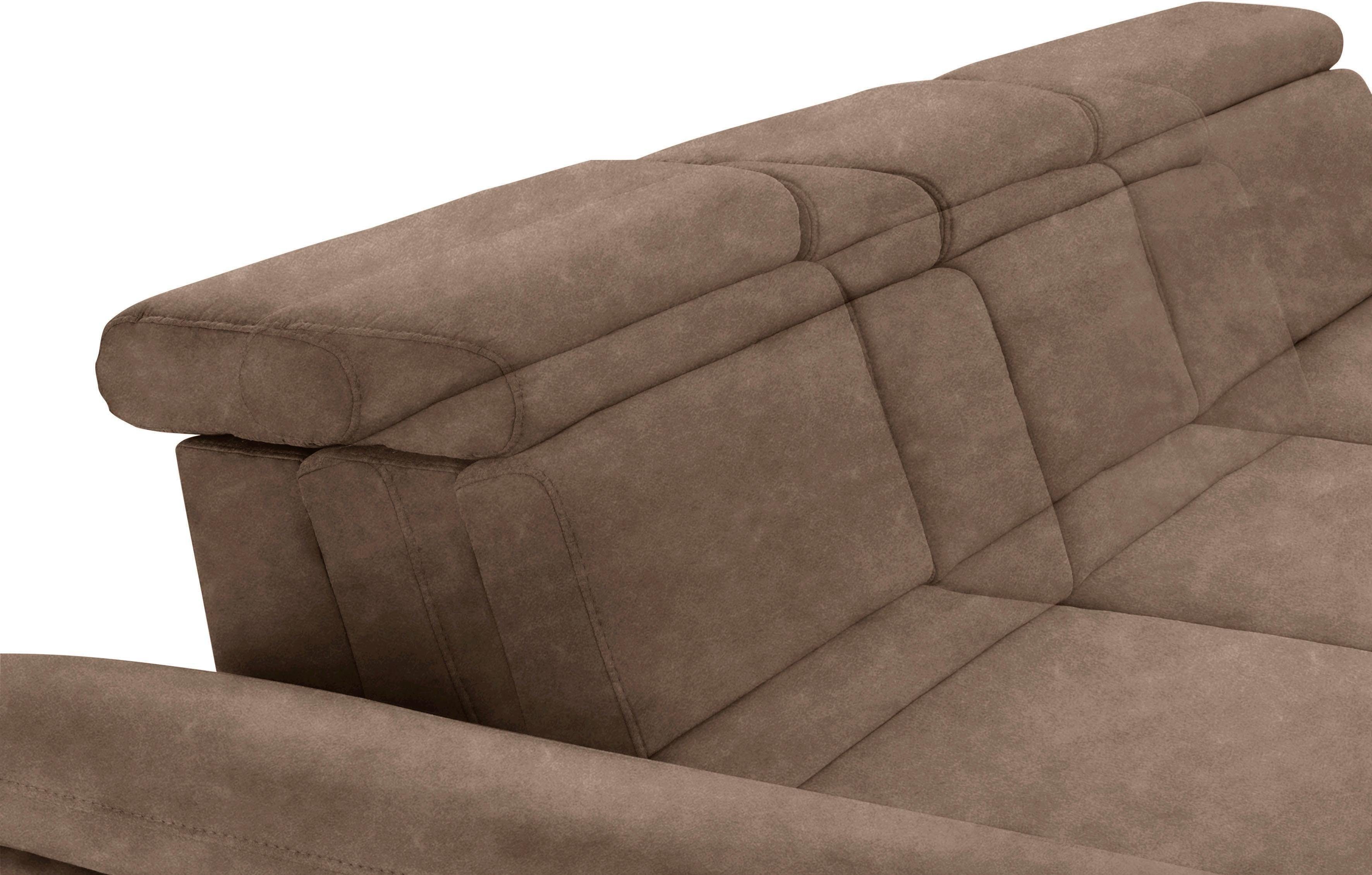 sit&more Ecksofa "Scorpio L-Form" inklusive Sitztiefenverstellung, wahlweis günstig online kaufen