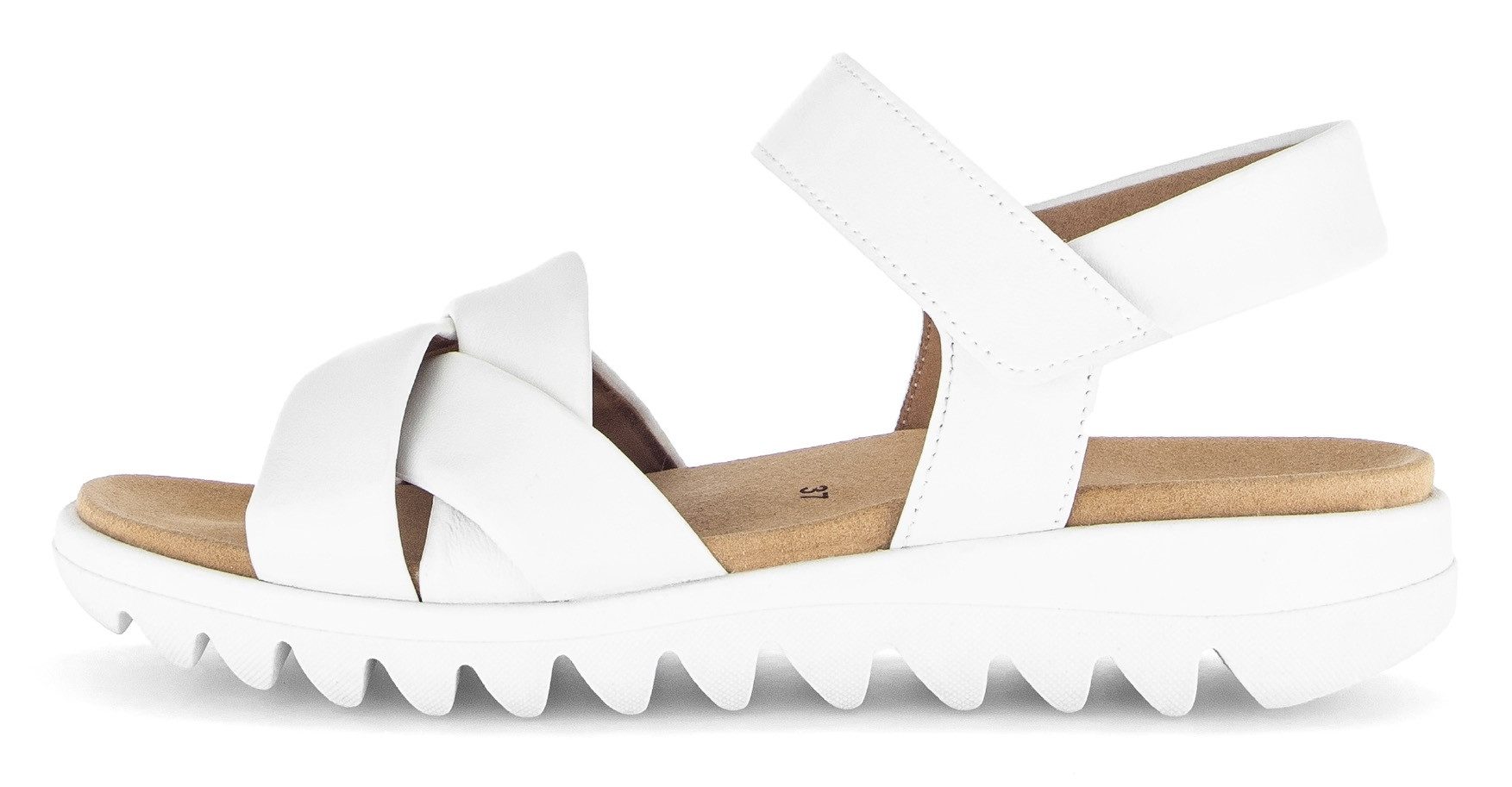 Gabor Riemchensandale, Sommerschuh, Keilsandalette, Bequemschuh mit Klettve günstig online kaufen