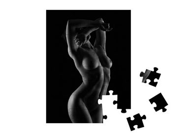 puzzleYOU Puzzle Kunst Akt: Wunderschöner nackter Körper, 48 Puzzleteile, puzzleYOU-Kollektionen Erotik