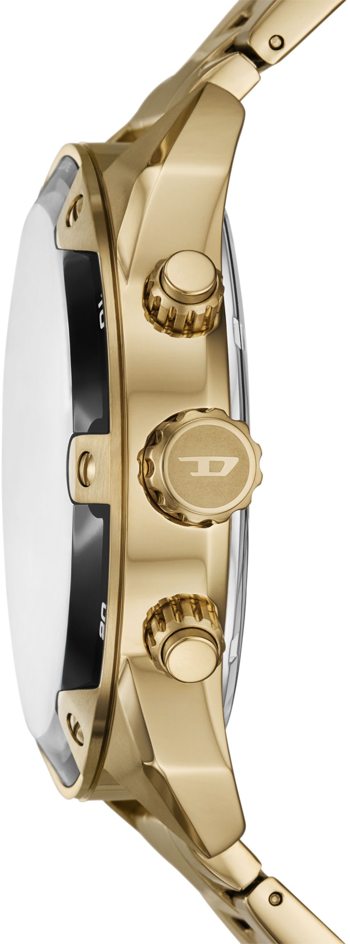 Diesel Chronograph SPIKED DZ4685, Quarzuhr, Armbanduhr, Herrenuhr, Edelstah günstig online kaufen