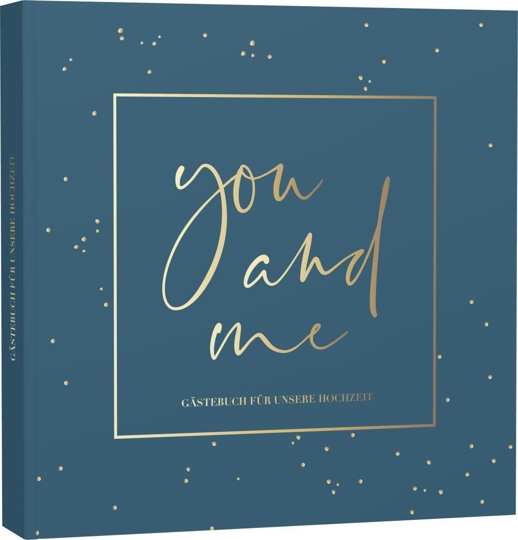 Notizbuch You and me - Gästebuch für unsere Hochzeit