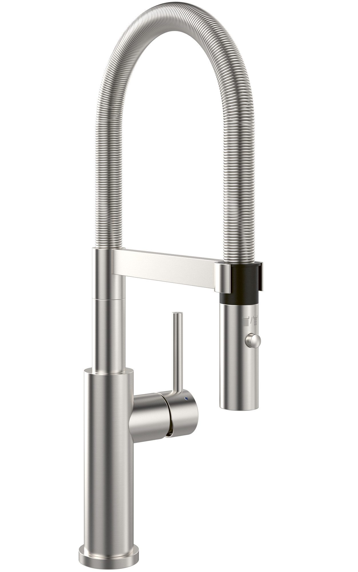 Küchenarmatur Steel Expert 2.0 mit verstellbaren Strahlarten