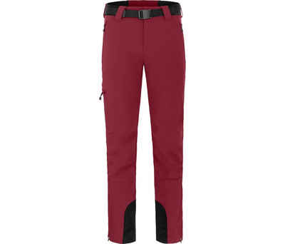 Bergson Outdoorhose VILLE Herren Wanderhose, robust, ganzjährig nutzbar, Langgrößen, dunkel rot