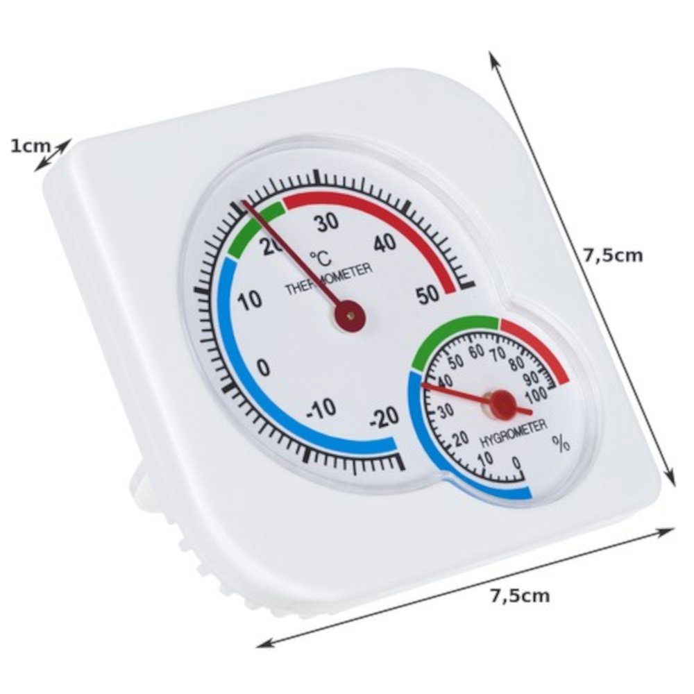 TRADE ISO (Luftfeuchtigkeit, max. elektronisch, Kombigerät 1-St., Messgerät V, Raumthermostat Hygrometer, Luftfeuchtigkeit), 12