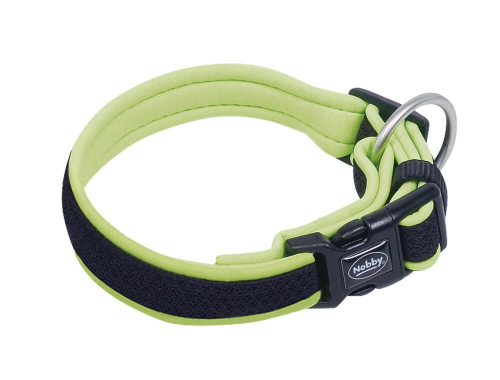 Nobby Hunde-Halsband Halsband "Mesh Preno", neongelb, XS
