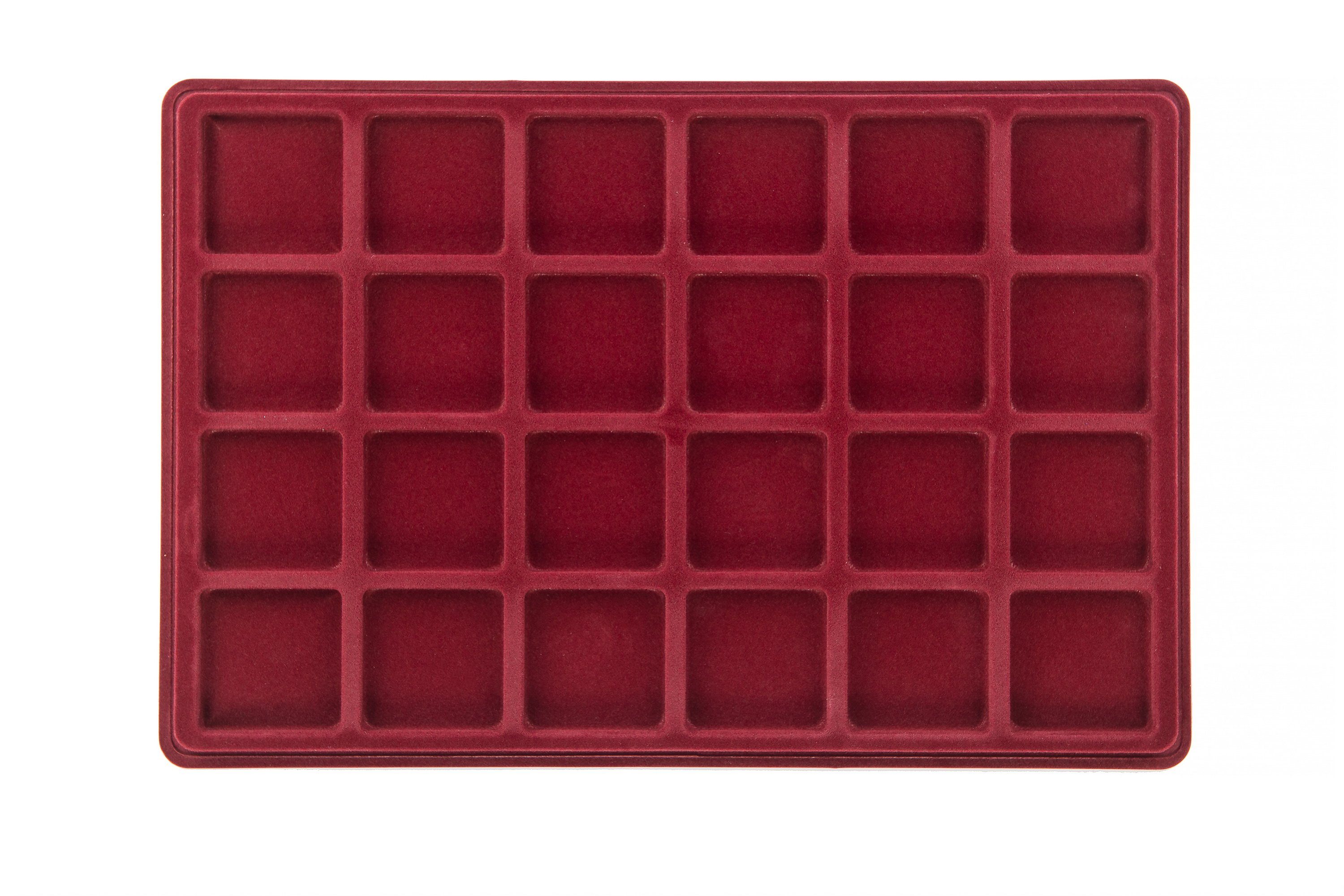 MC.Sammler Aufbewahrungsbox MC.Sammler Münztableau mit Schutzdeckel, Münzko günstig online kaufen