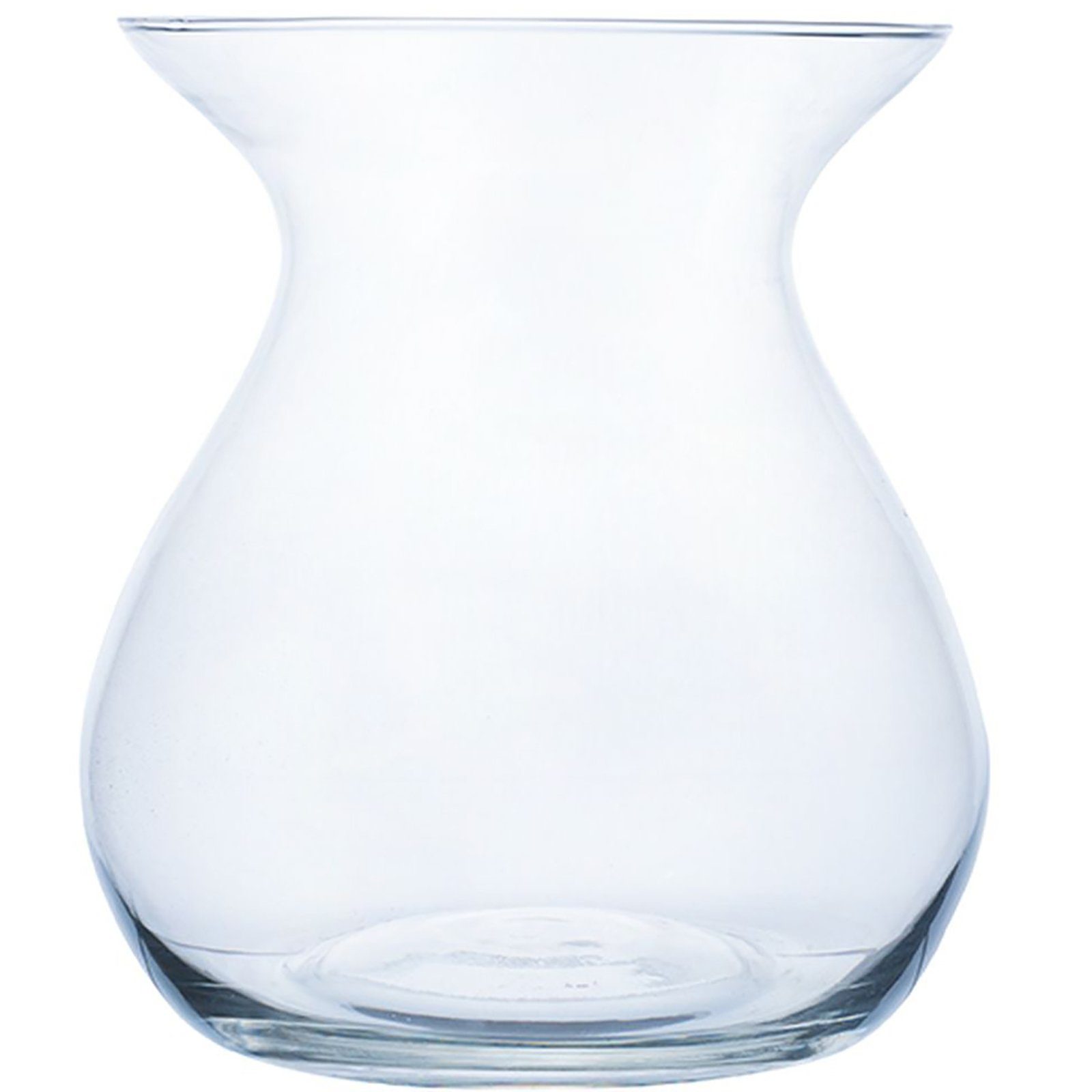Sandra Rich Dekovase POSY curved vase - durchsichtig - 24x27 cm - Glas (1 St)