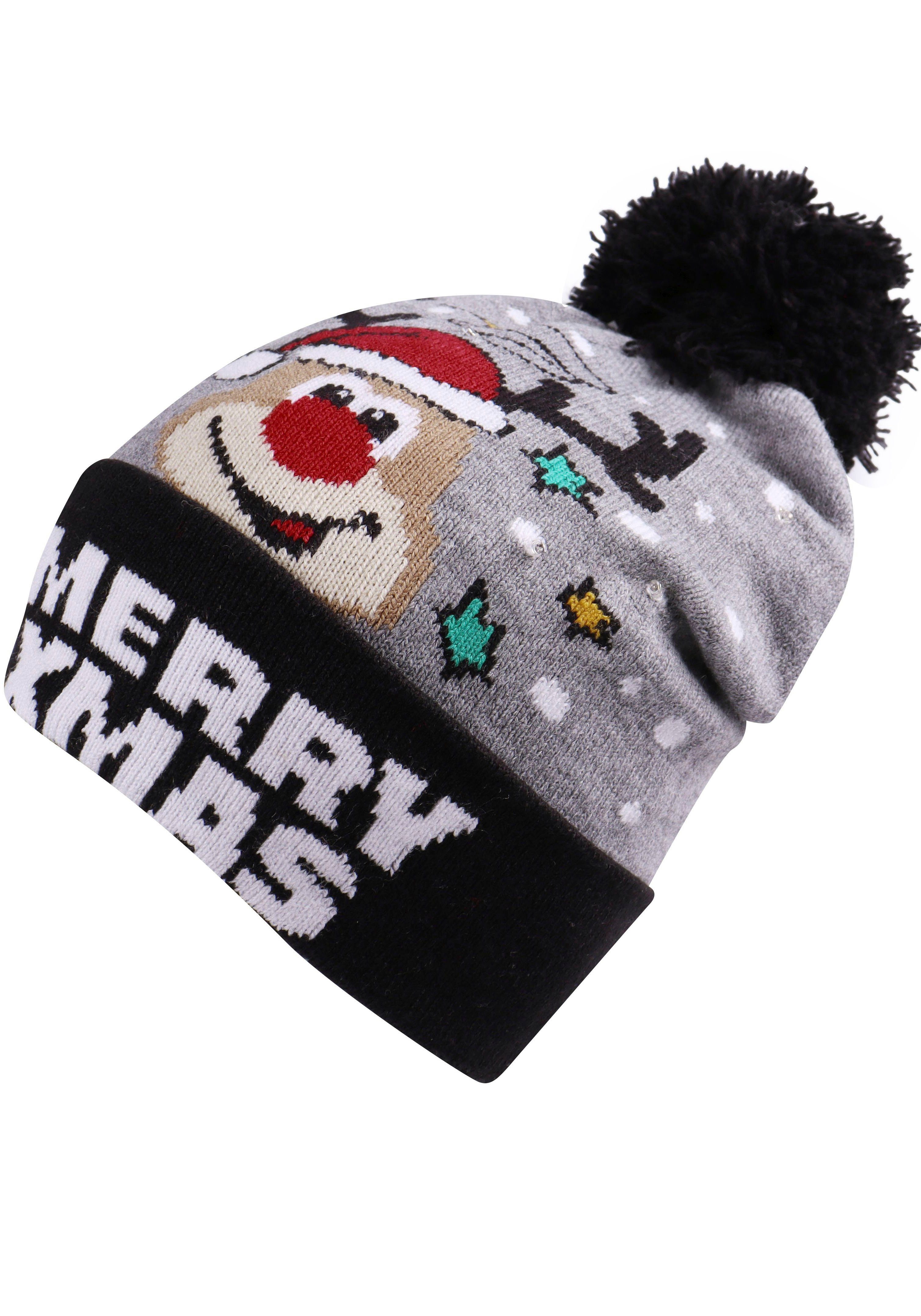 Capelli New York Strickmütze mit fröhlichem günstig online kaufen