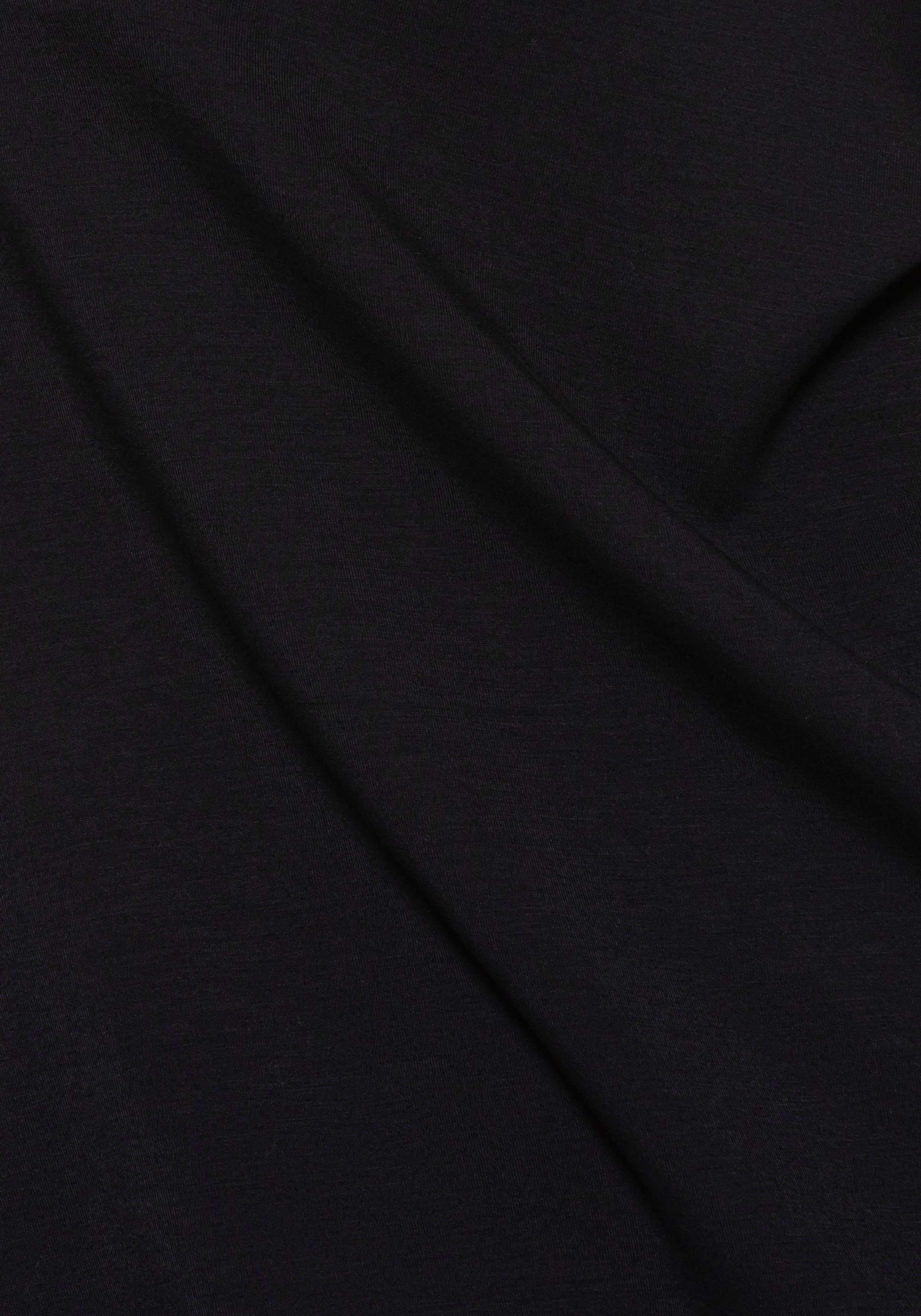 French Connection Hoodie mit V-Ausschnitt und breitem Kragen, Loungewear