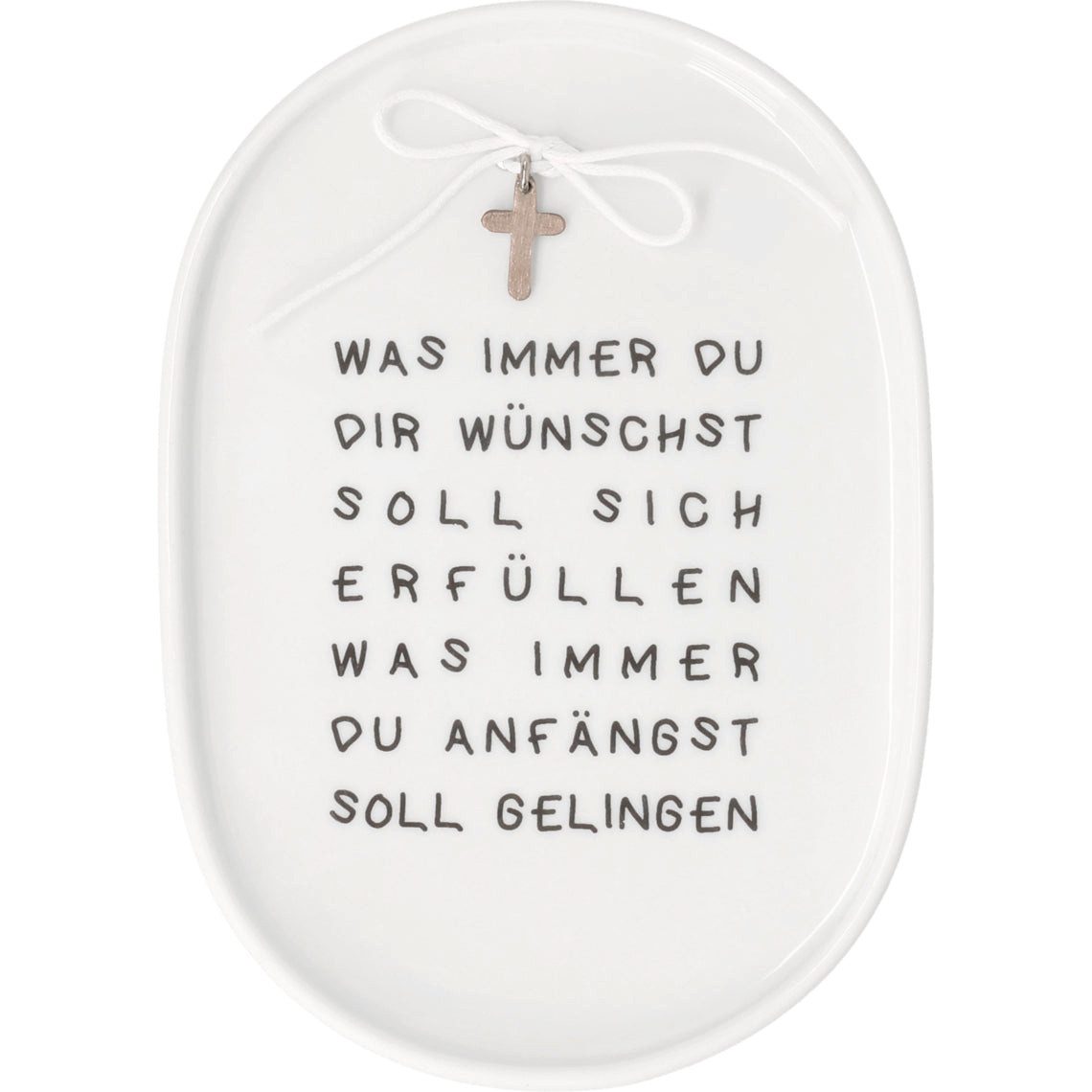 Räder Design Teller Teller aus Porzellan "Was immer du dir wünscht" von räder design - Gla