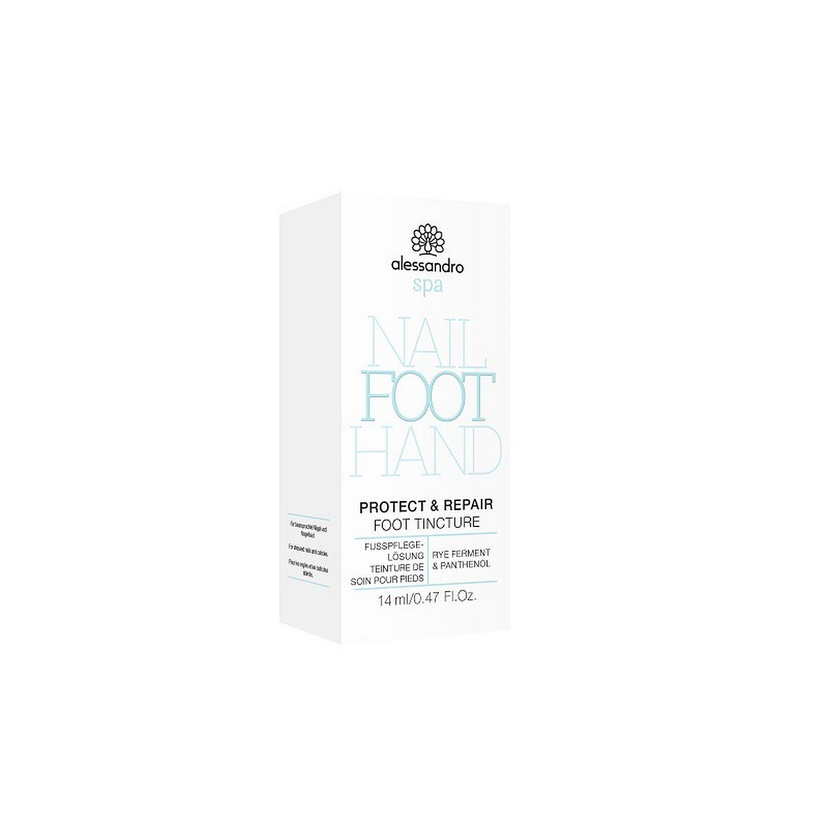 alessandro Effektive Foot Tincture Protect ml, Fußpflegelösung & international Fußpflegecreme Repair Alessandro Spa 14