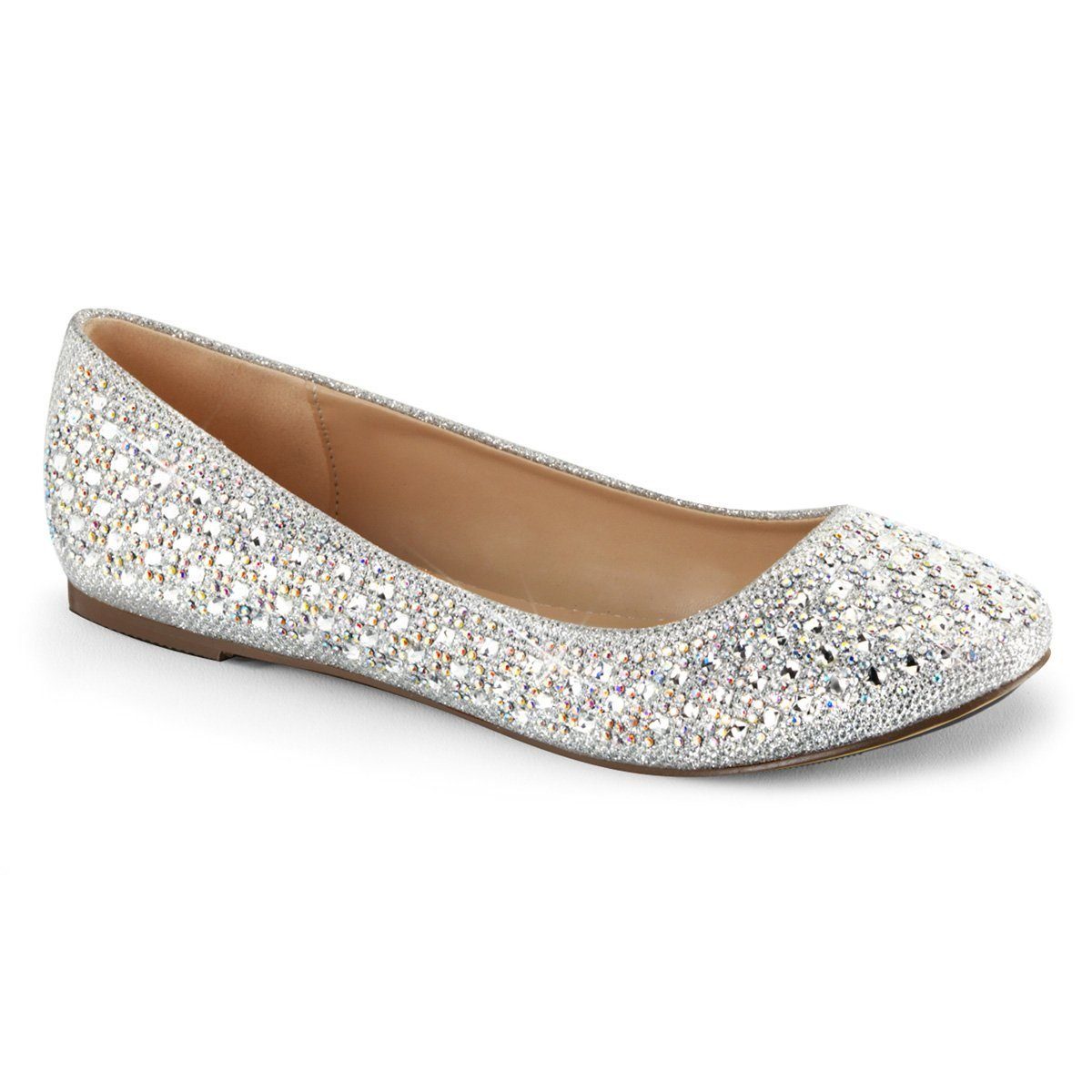 Fabulicious Fabulicious Ballerinas TREAT-06 Silber High-Heel-Pumps