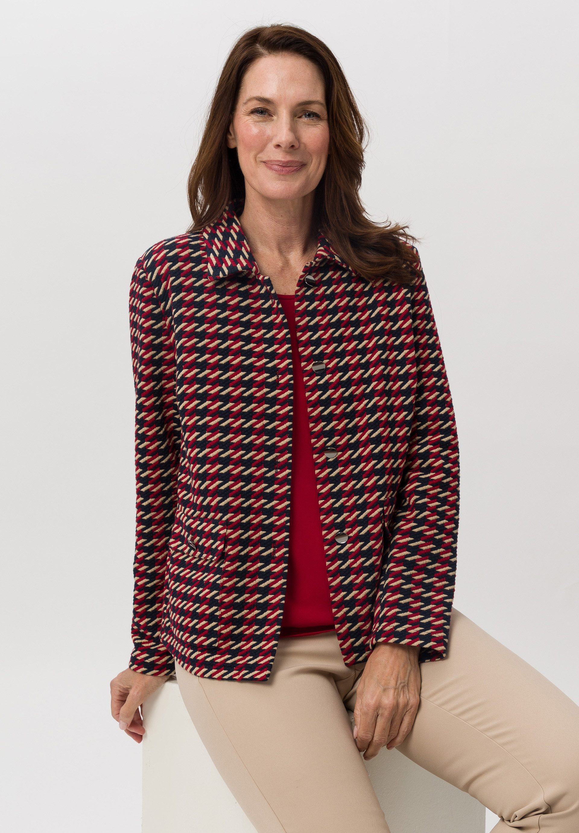 FRANK WALDER Blouson in trendiger Optik