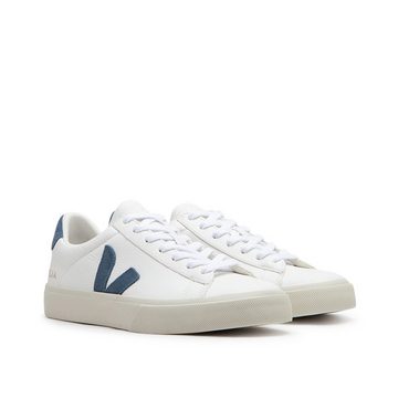 VEJA Veja WMNS Campo Chromefree Leather (Weiß / Blau) Sneaker