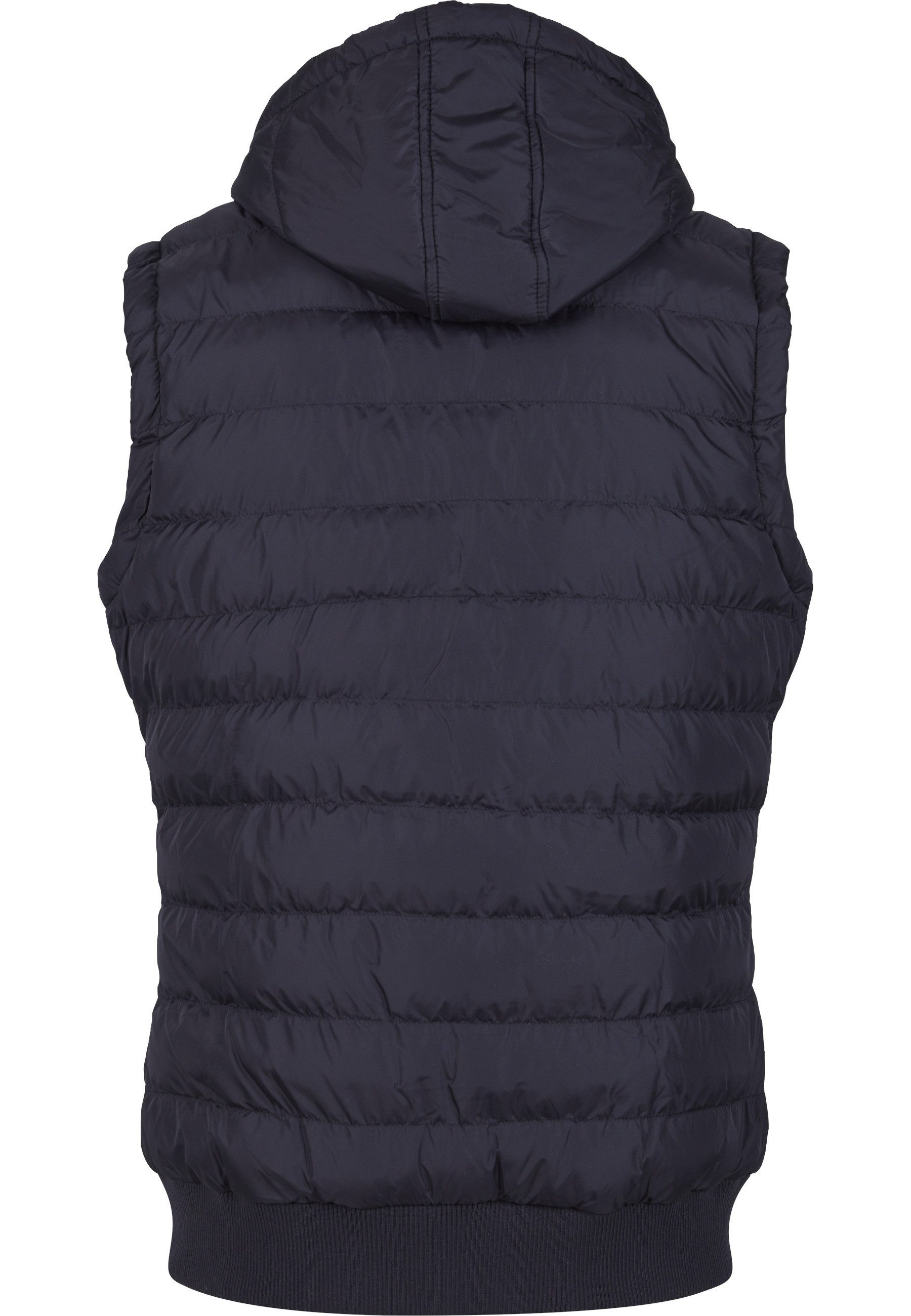 URBAN CLASSICS Jerseyweste Urban Classics Herren Small Bubble Hooded Vest (1-tlg)