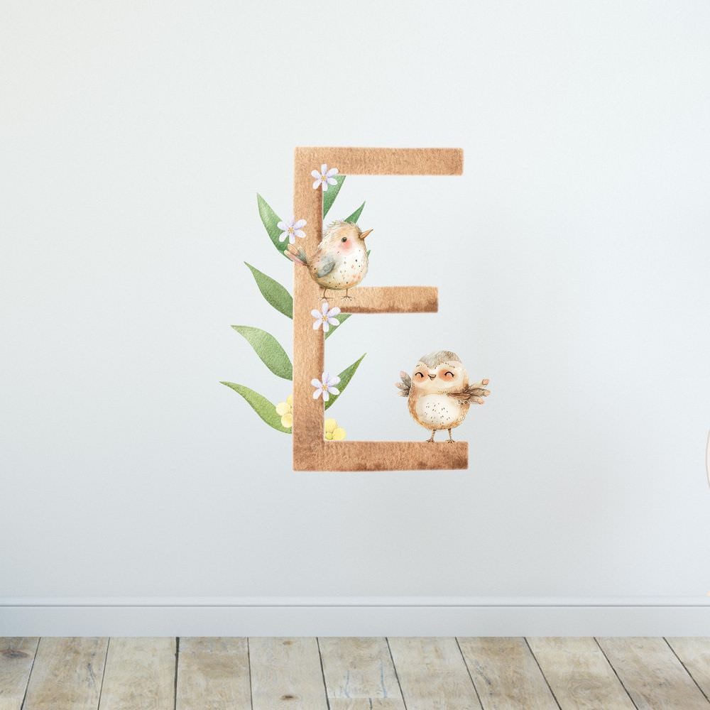 Sunnywall Wandtattoo Buchstaben ABC Waldtiere Aufkleber für Wand & Tür (Buc günstig online kaufen