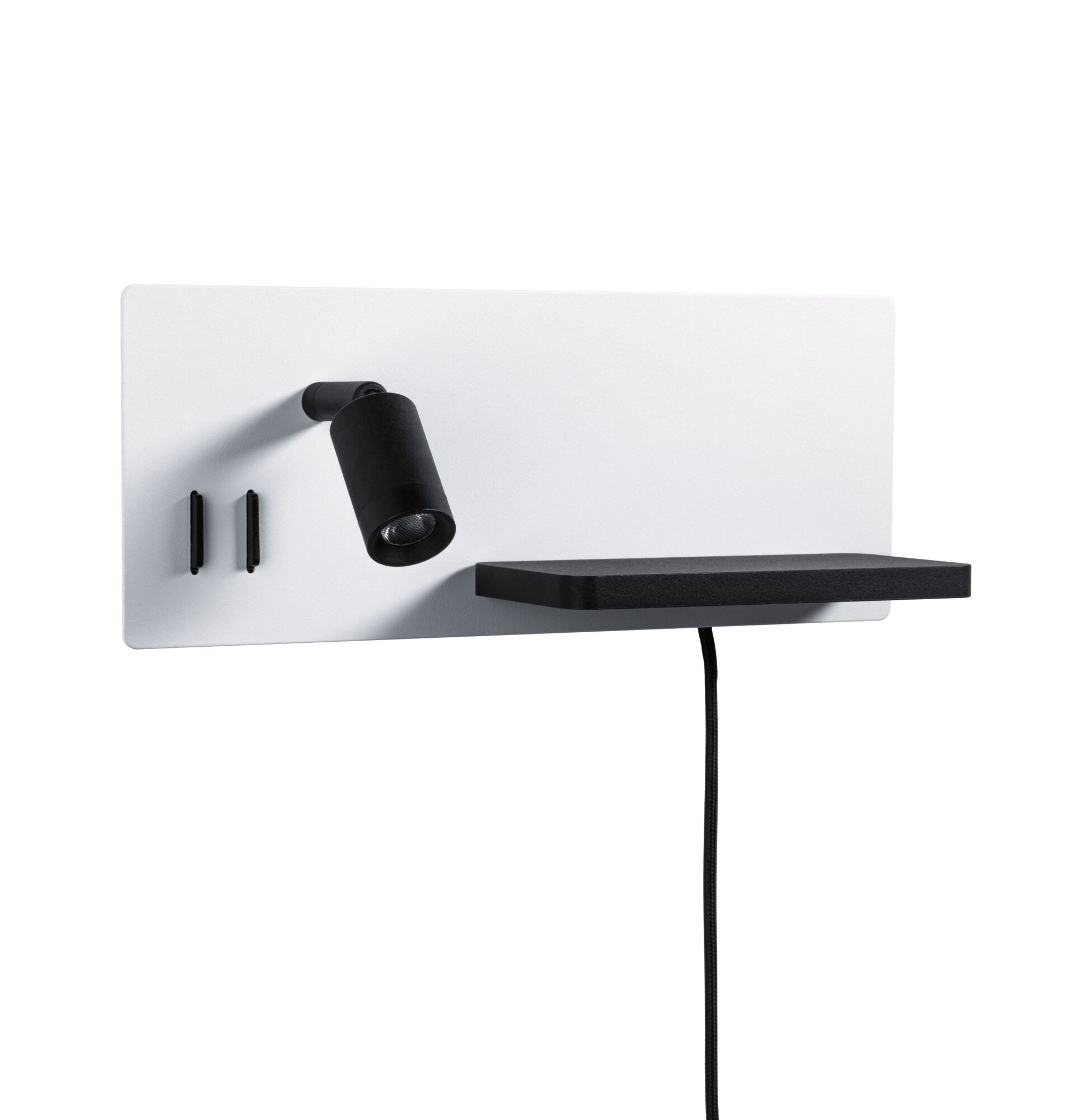 Paulmann LED Wandleuchte Serra 2700K 650lm / 200lm 230V 5,5 / 1x2,6W, LED fest integriert, Warmweiß, Bettleuchte, USB C, dimmbar