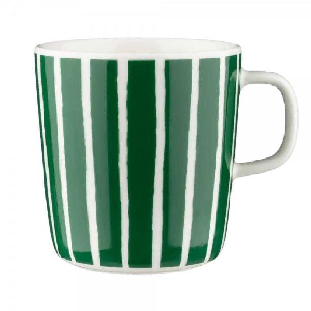 Marimekko Tasse Becher Oiva Piccolo Weiß Grün (Groß)