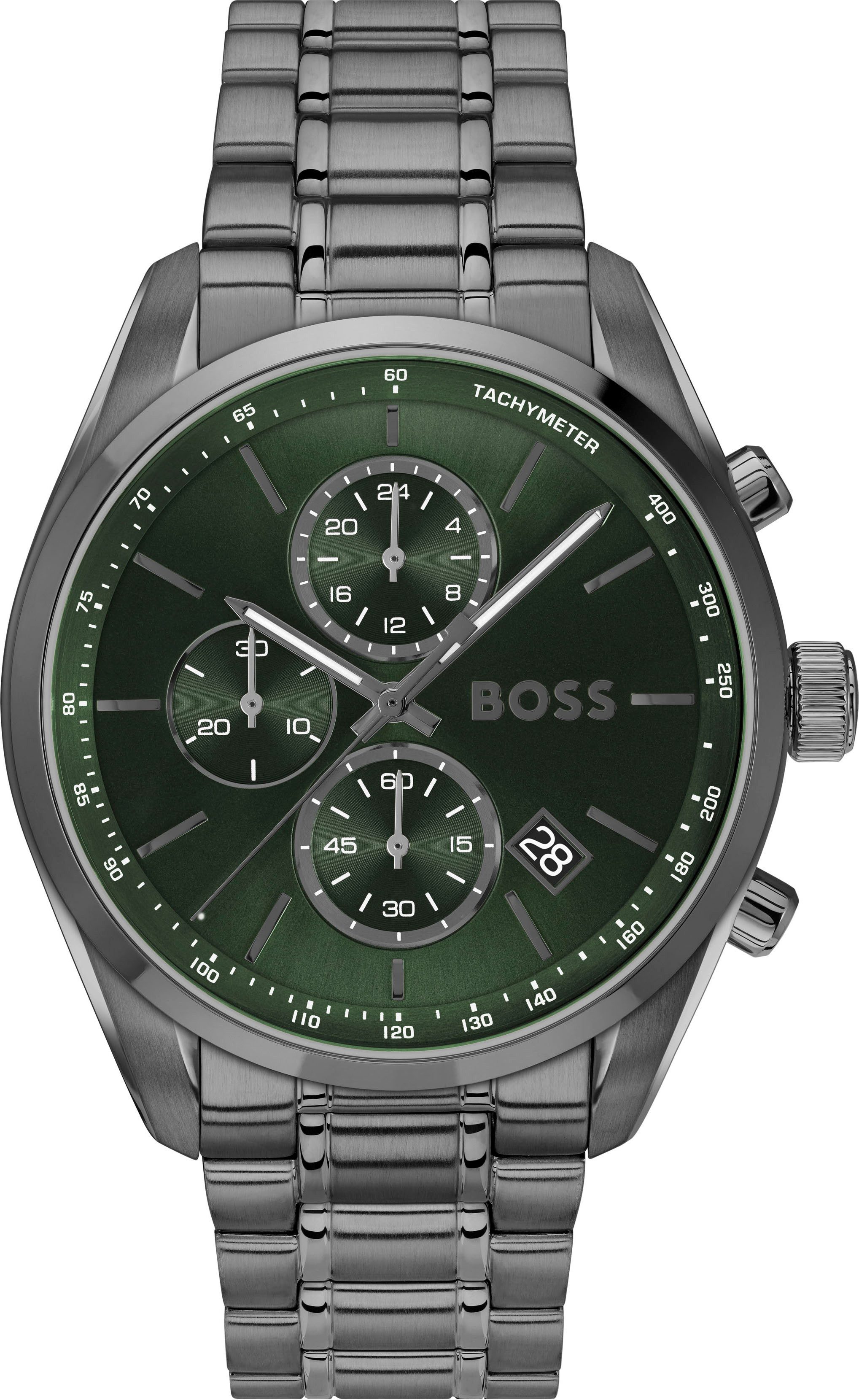 BOSS Quarzuhr GRAND PRIX 44 1514228, Quarzuhr, Armbanduhr, Herrenuhr, Edels günstig online kaufen